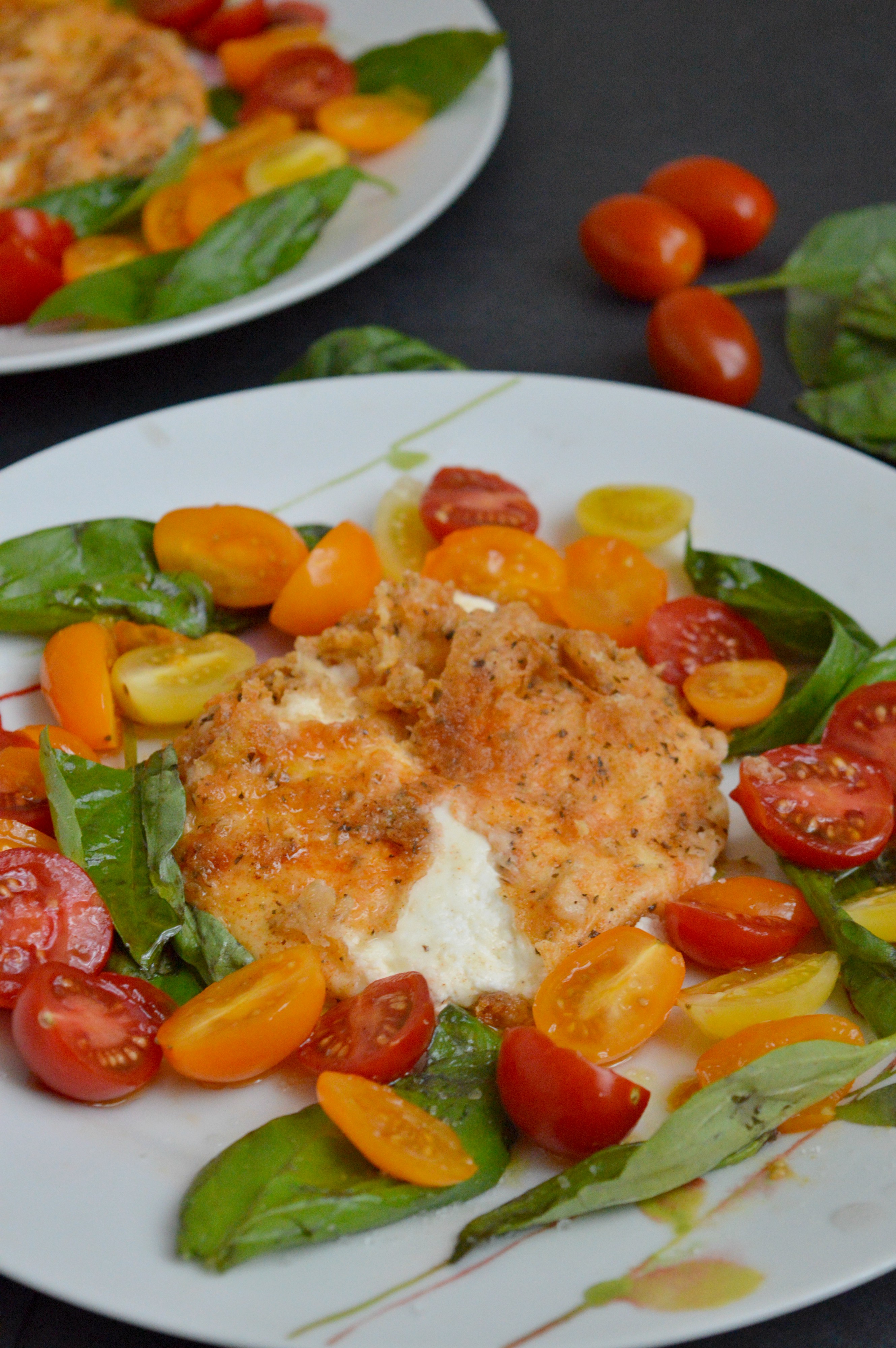 Deep-fried Burrata Salad