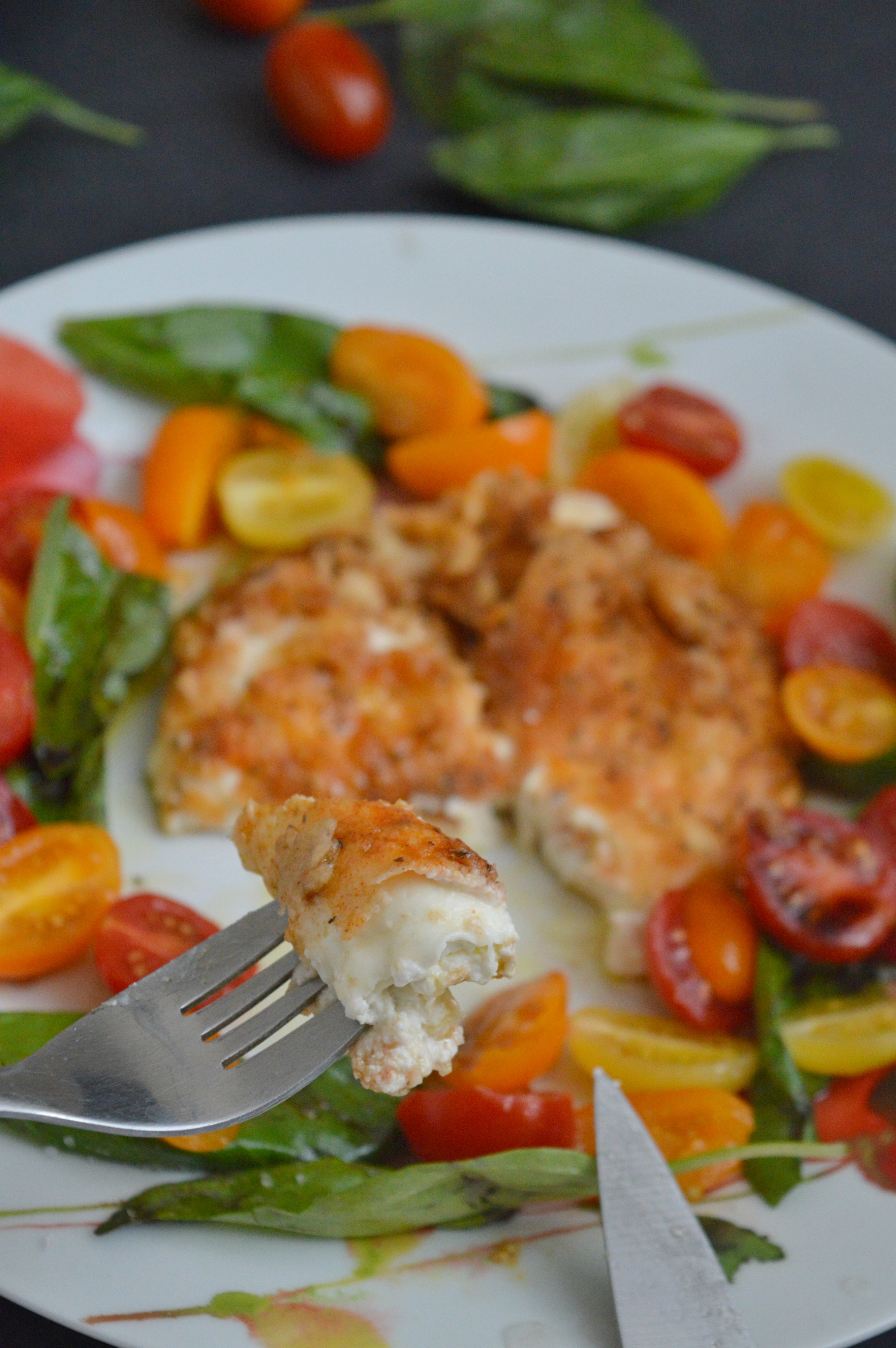 Deep-fried Burrata Salad