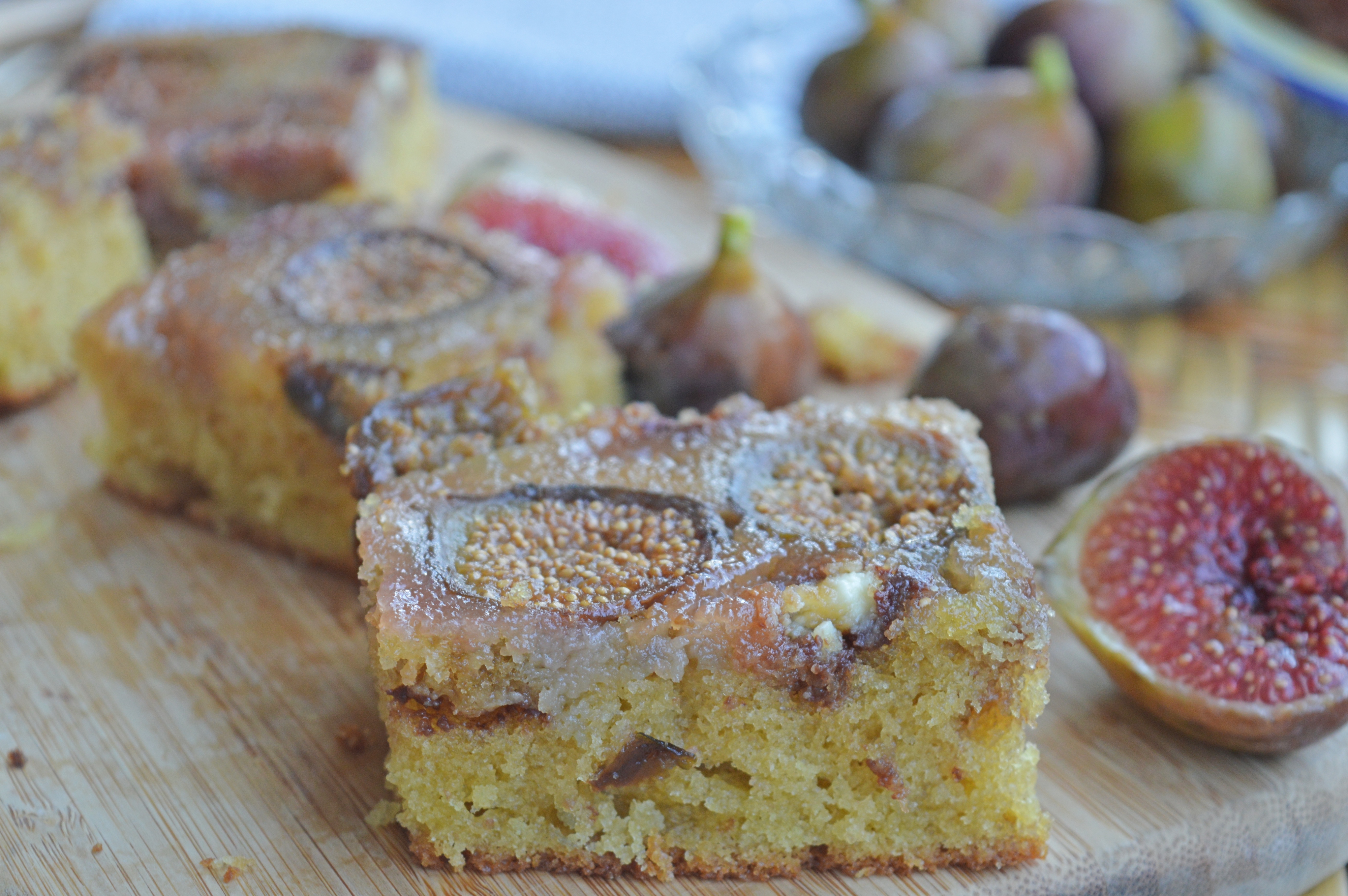 Fig & Chocolate Chip Traybake