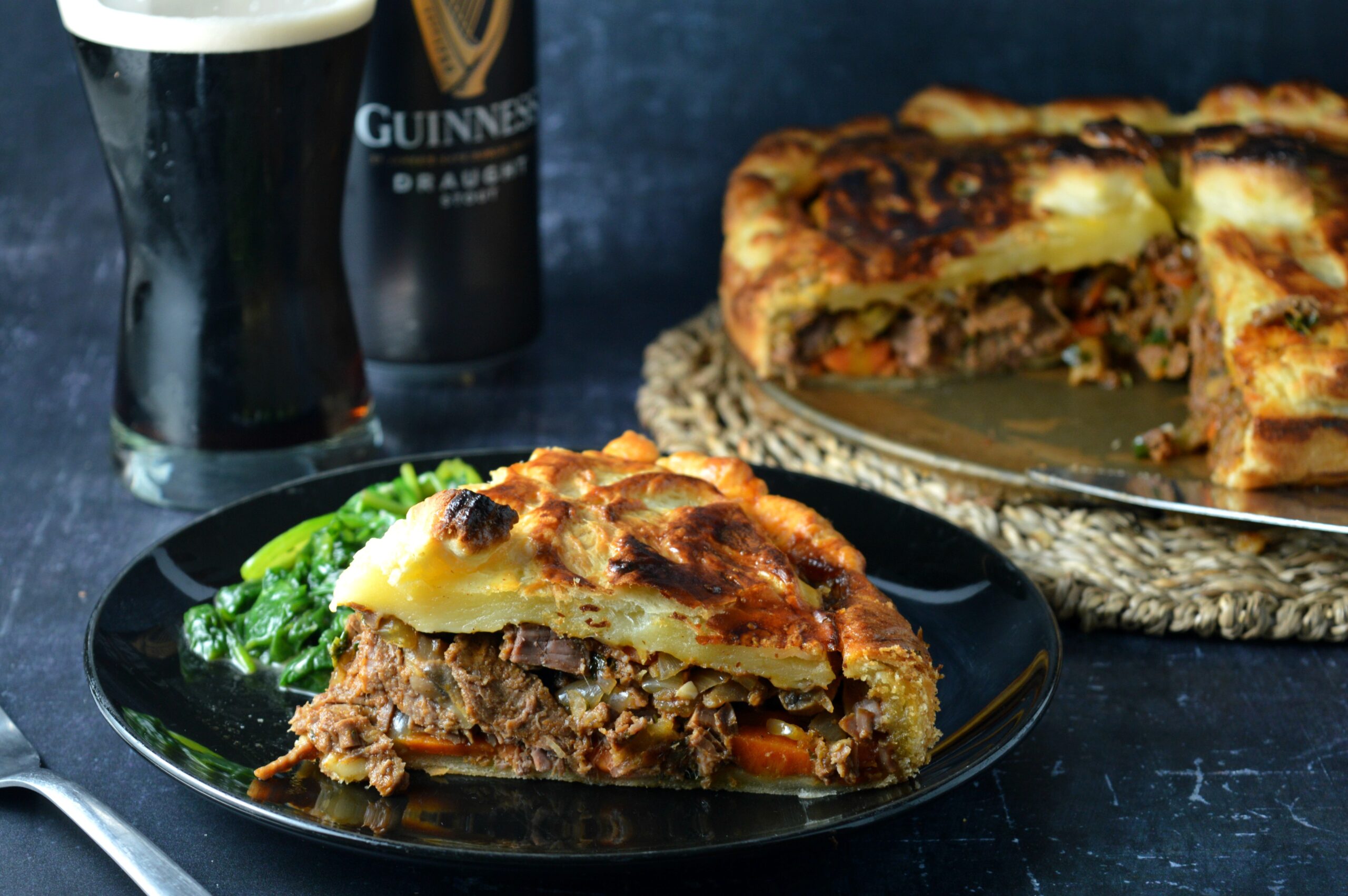 Beef & Irish Stout Pie