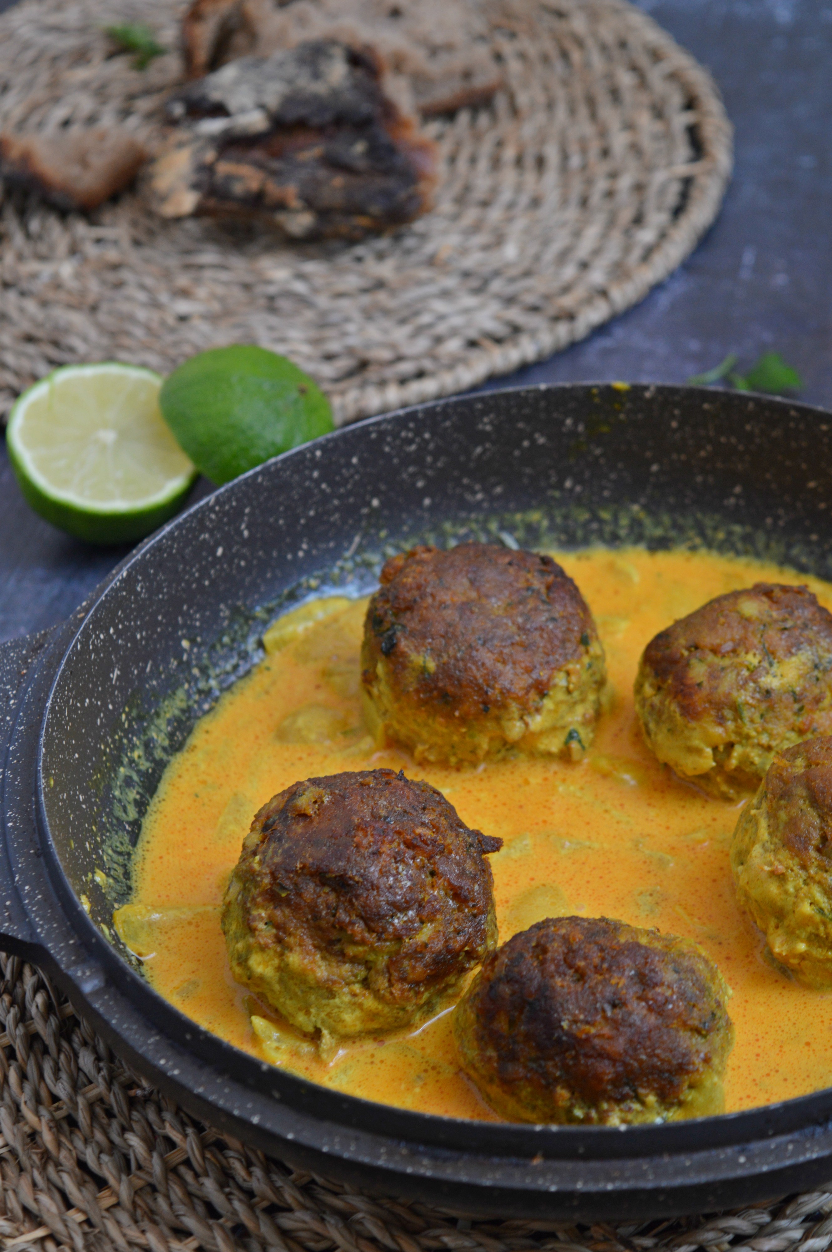 Leftover Lamb Kofta Curry