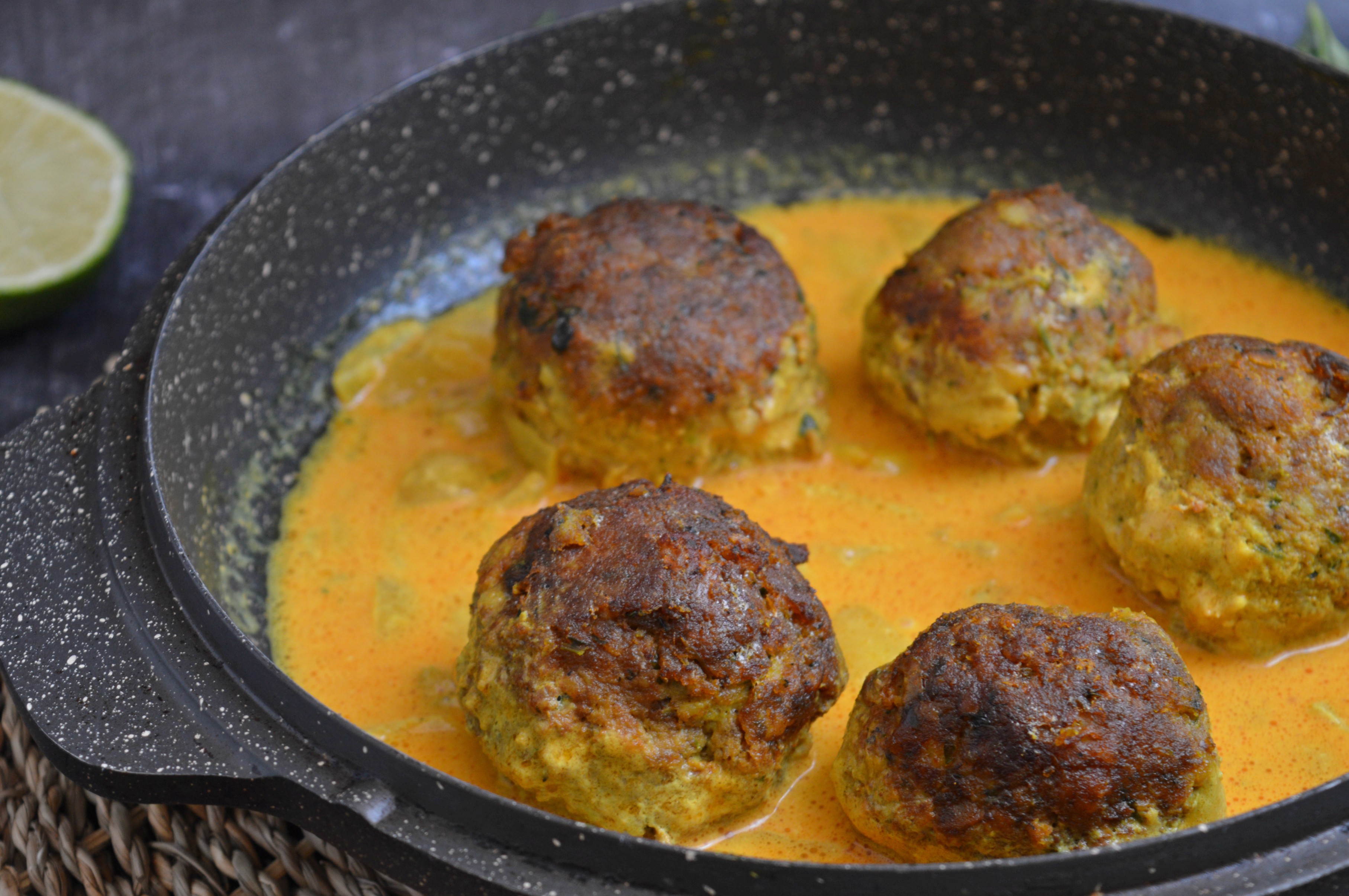 Leftover Lamb Kofta Curry