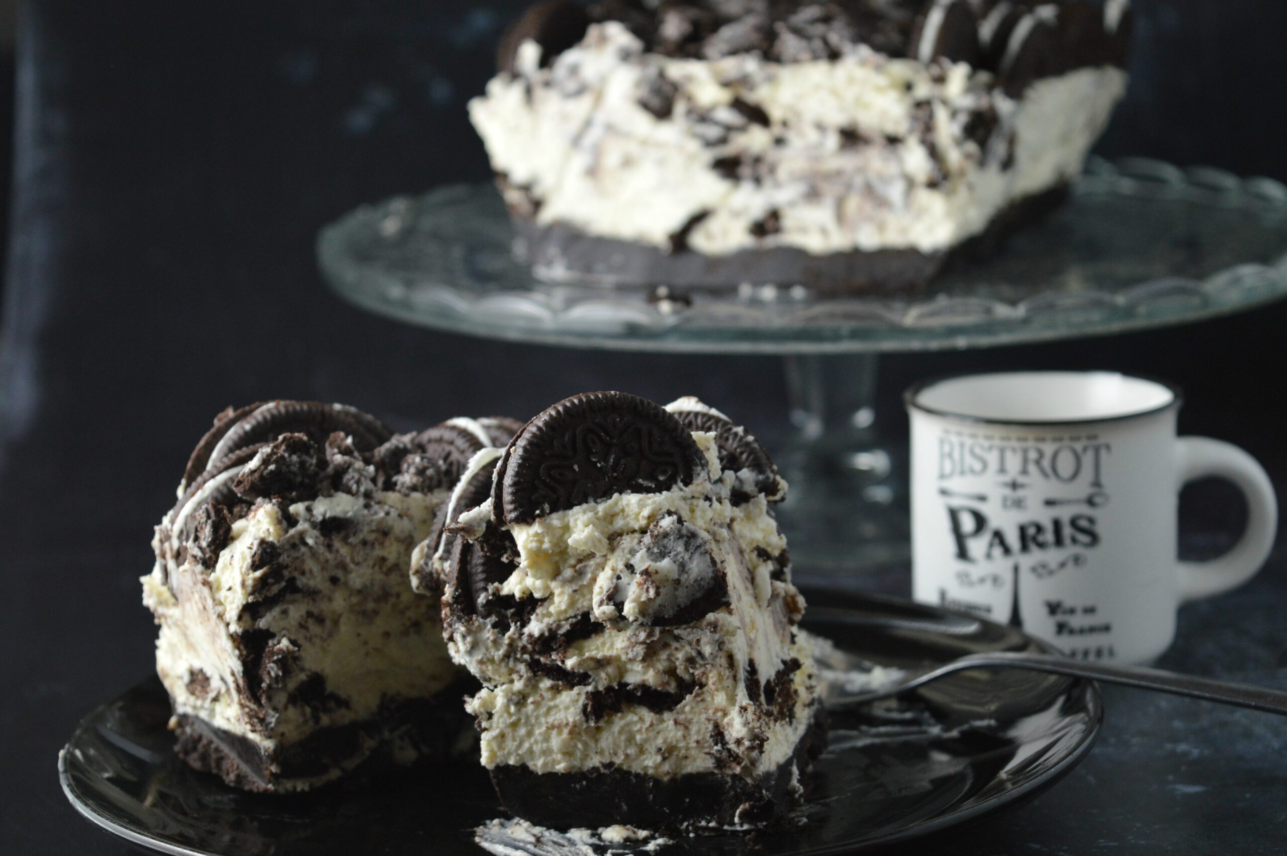 No Bake Oreo Cheesecake