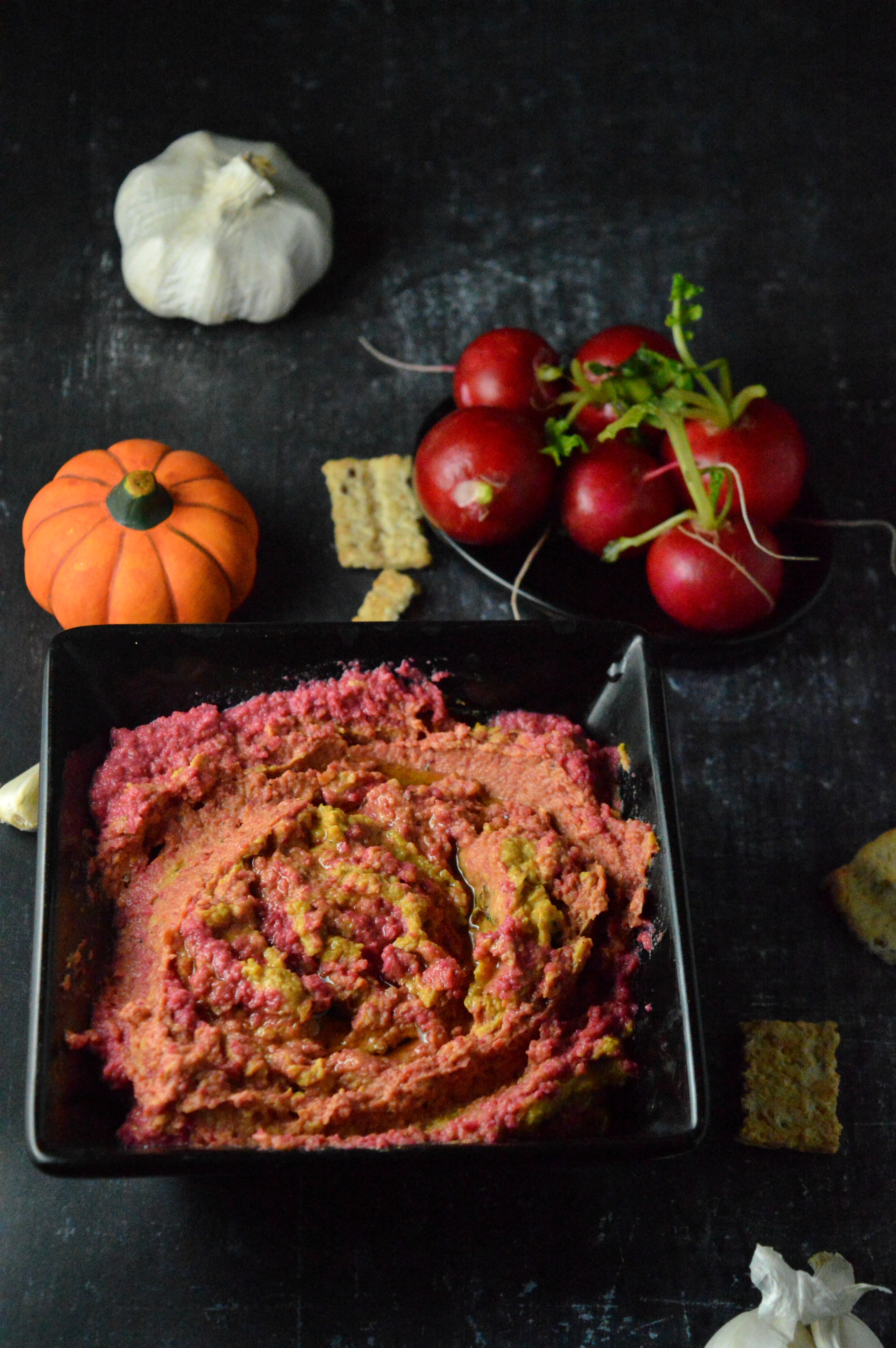Pumpkin Beetroot Hummus
