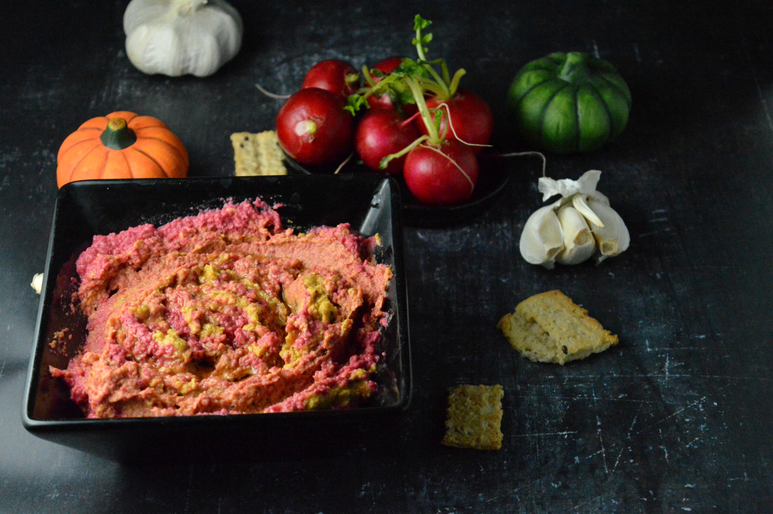 Pumpkin Beetroot Hummus