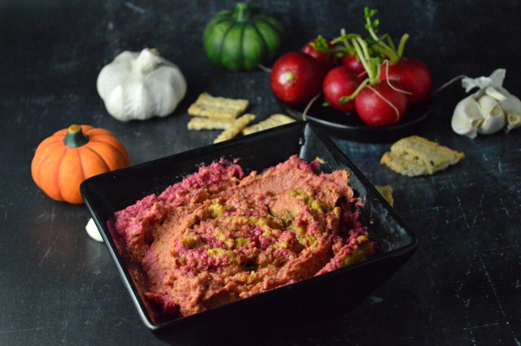 Pumpkin Beetroot Hummus