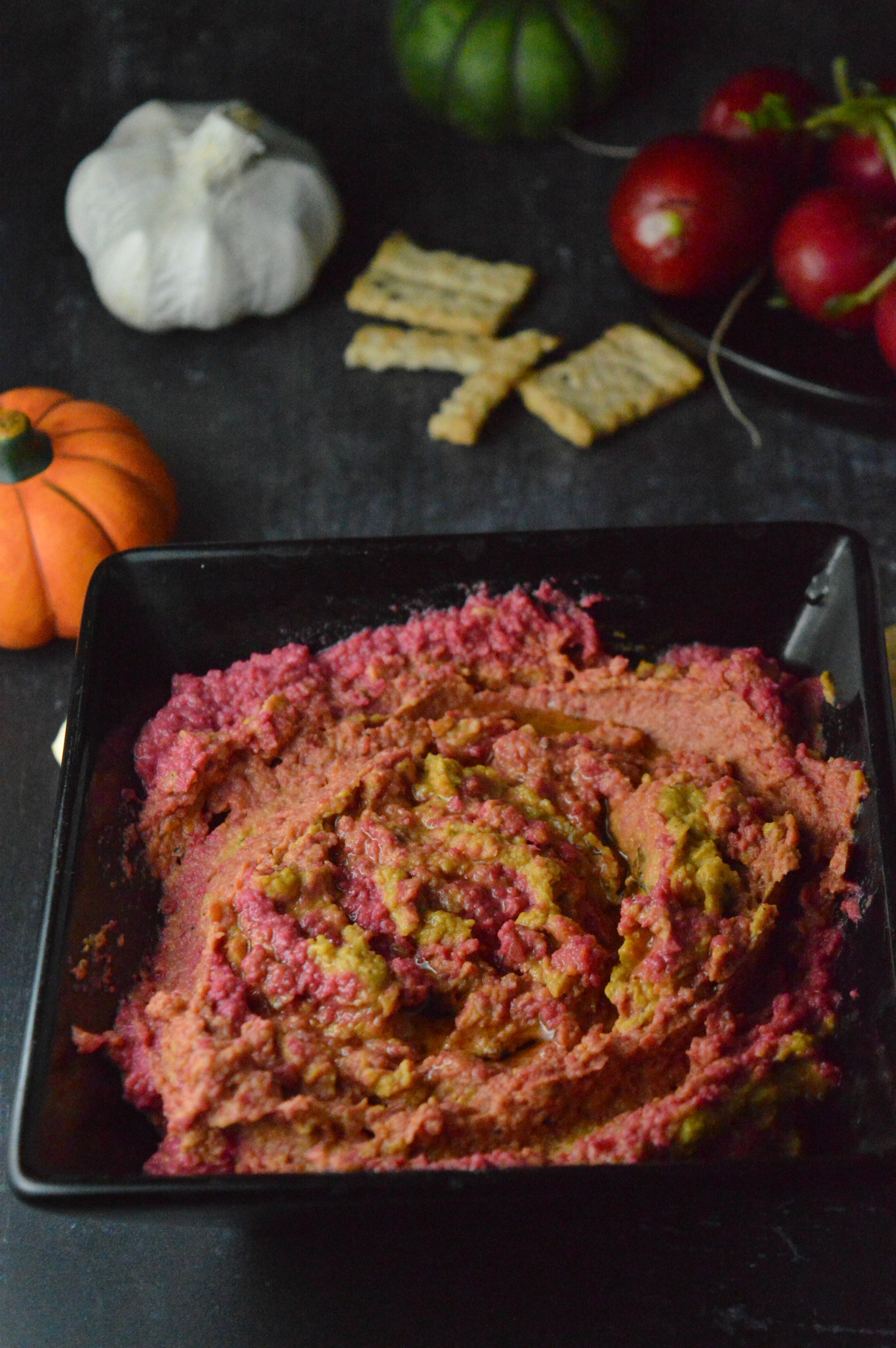 Pumpkin Beetroot Hummus