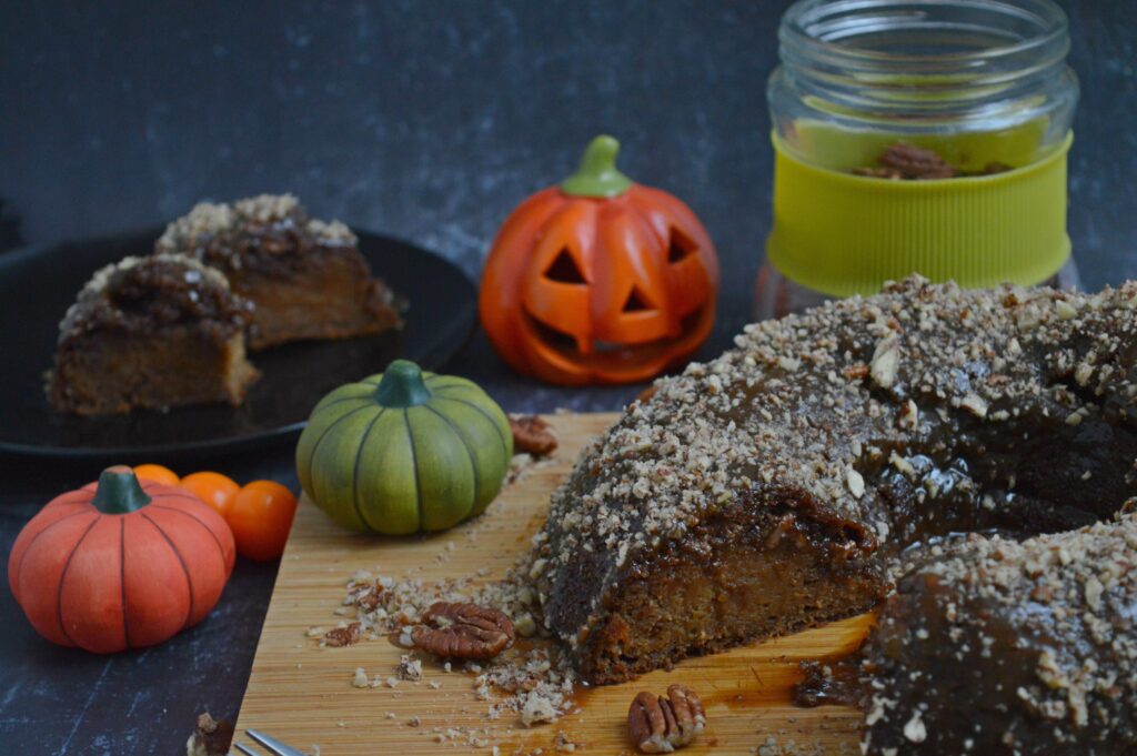 Easy Pumpkin Chocolate Cake