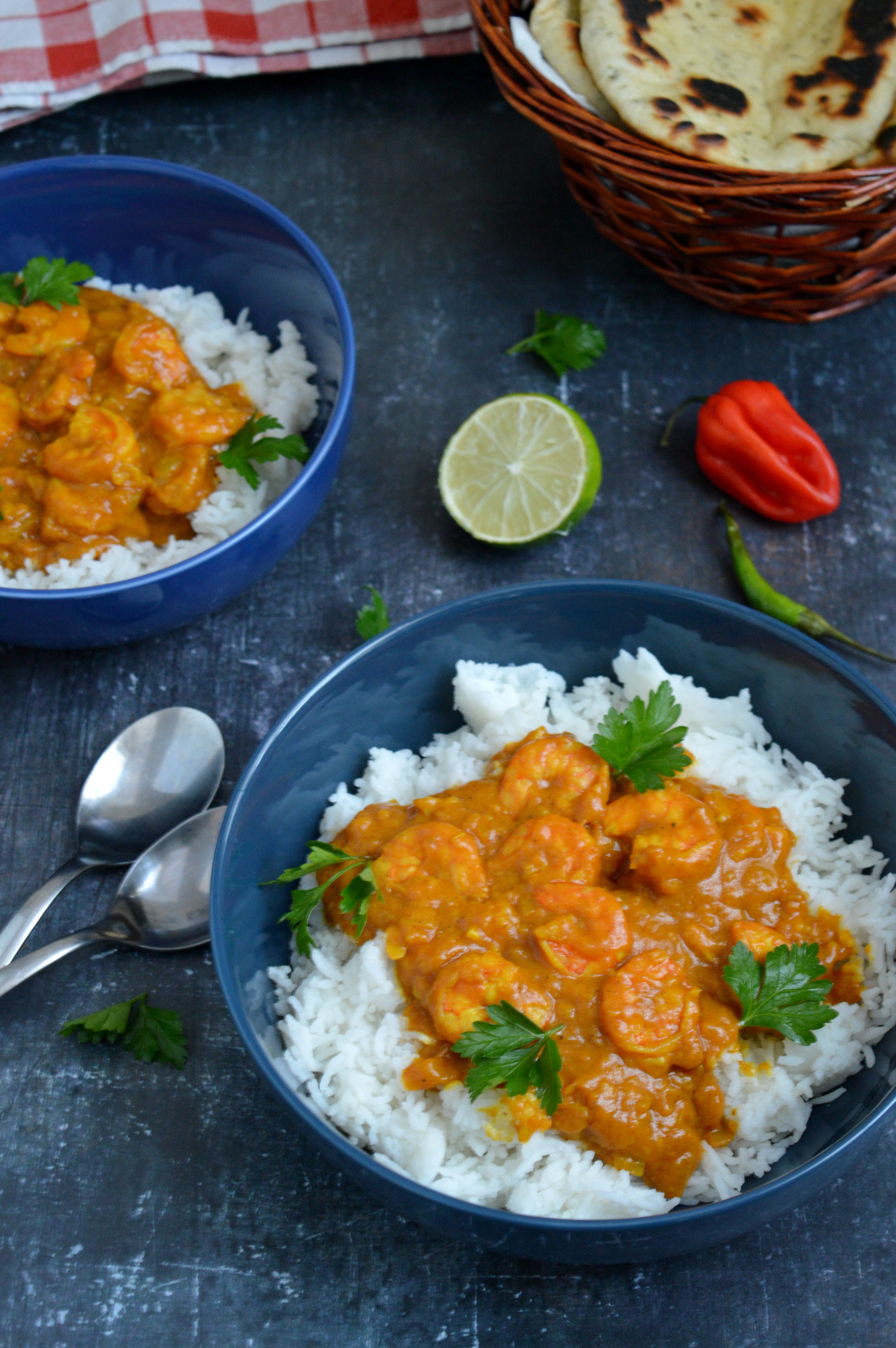 Quick Prawn Curry