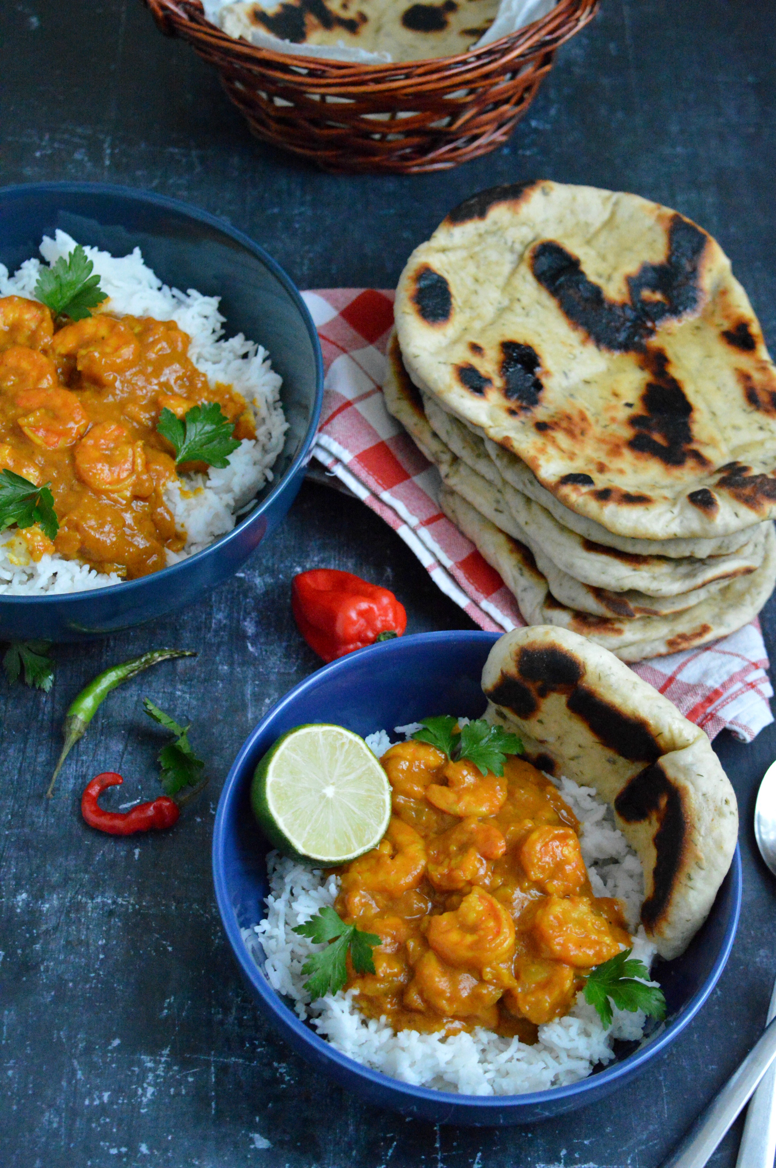 Quick Prawn Curry