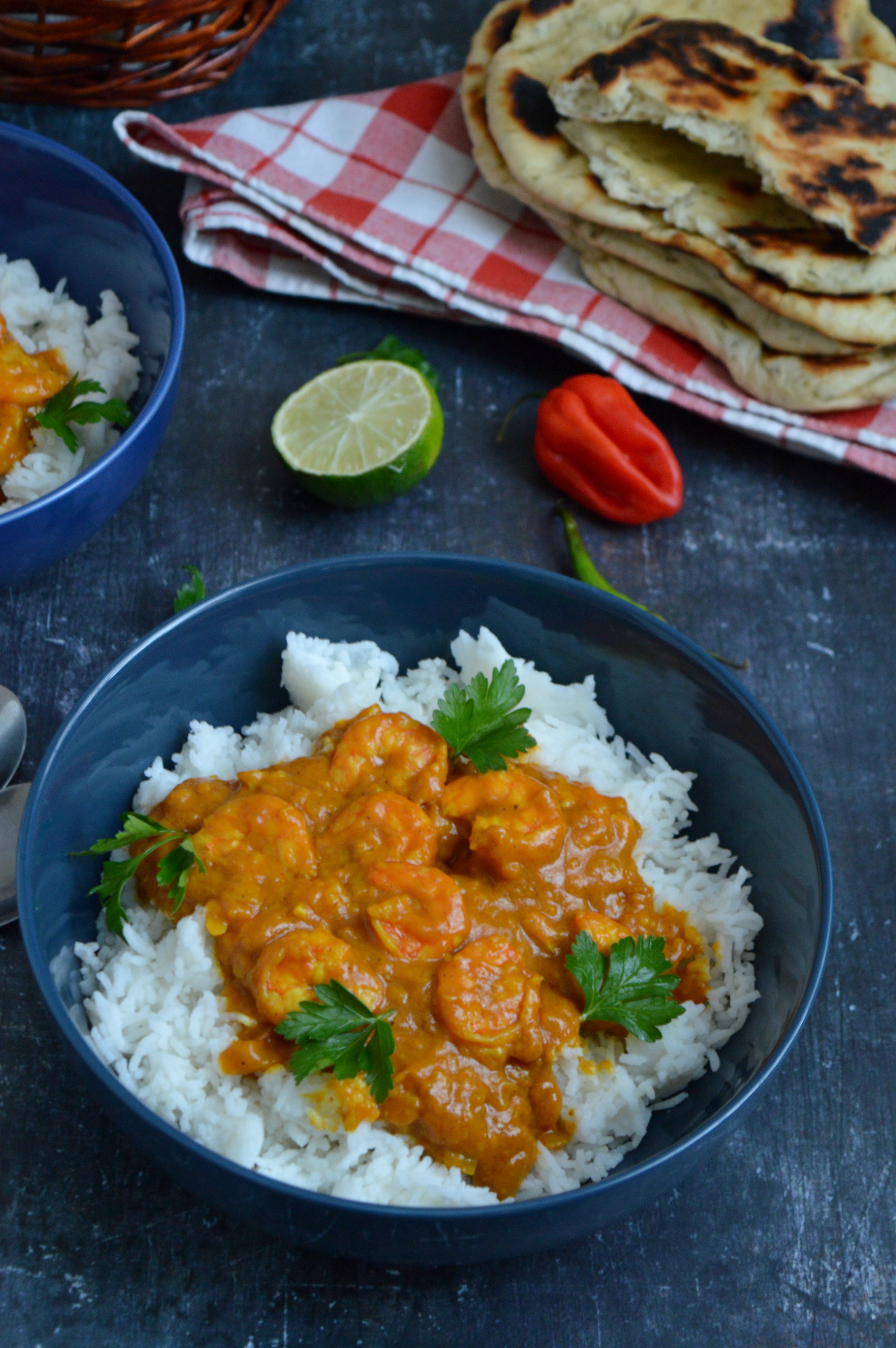 Quick Prawn Curry