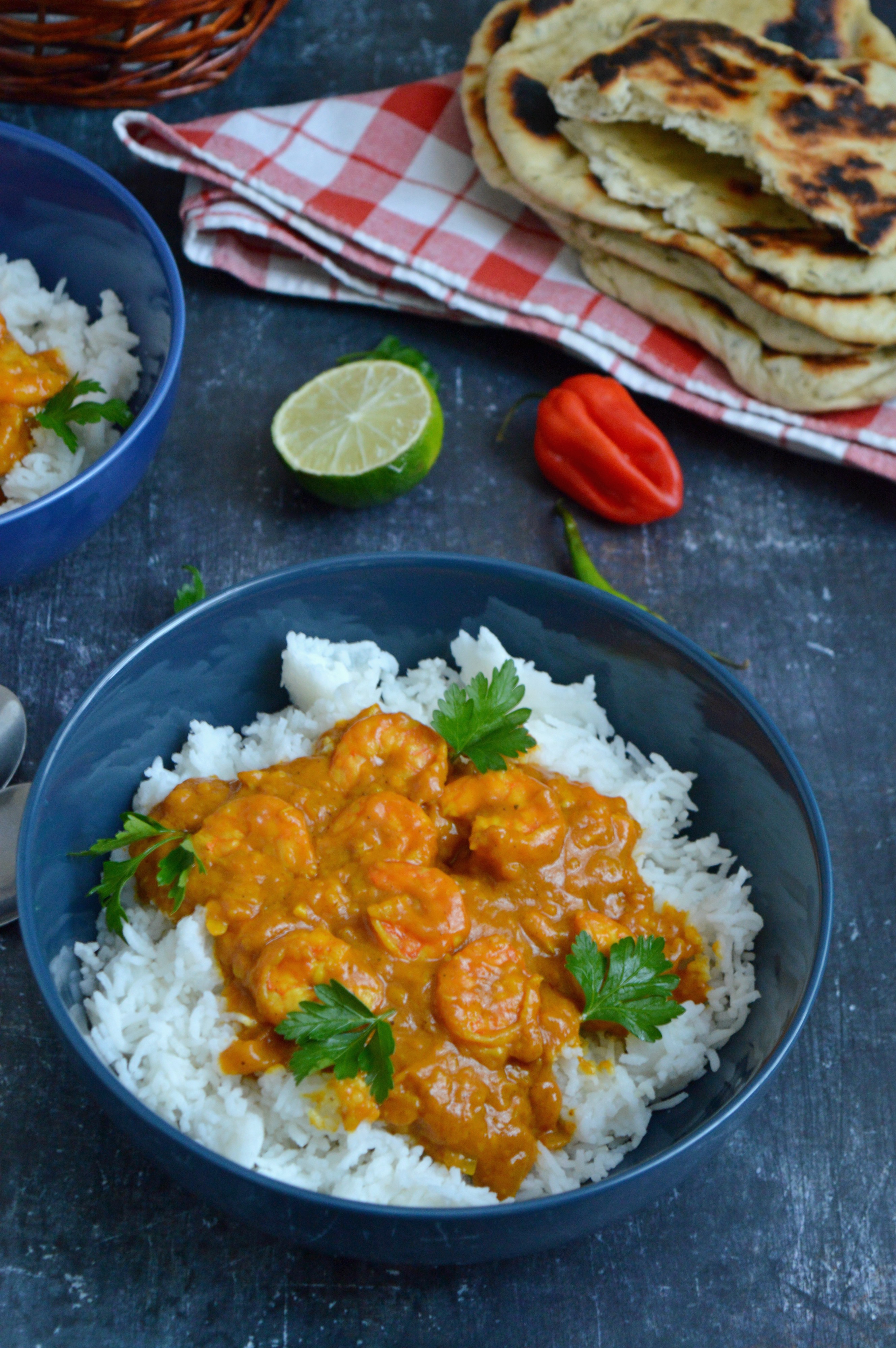 Quick Prawn Curry