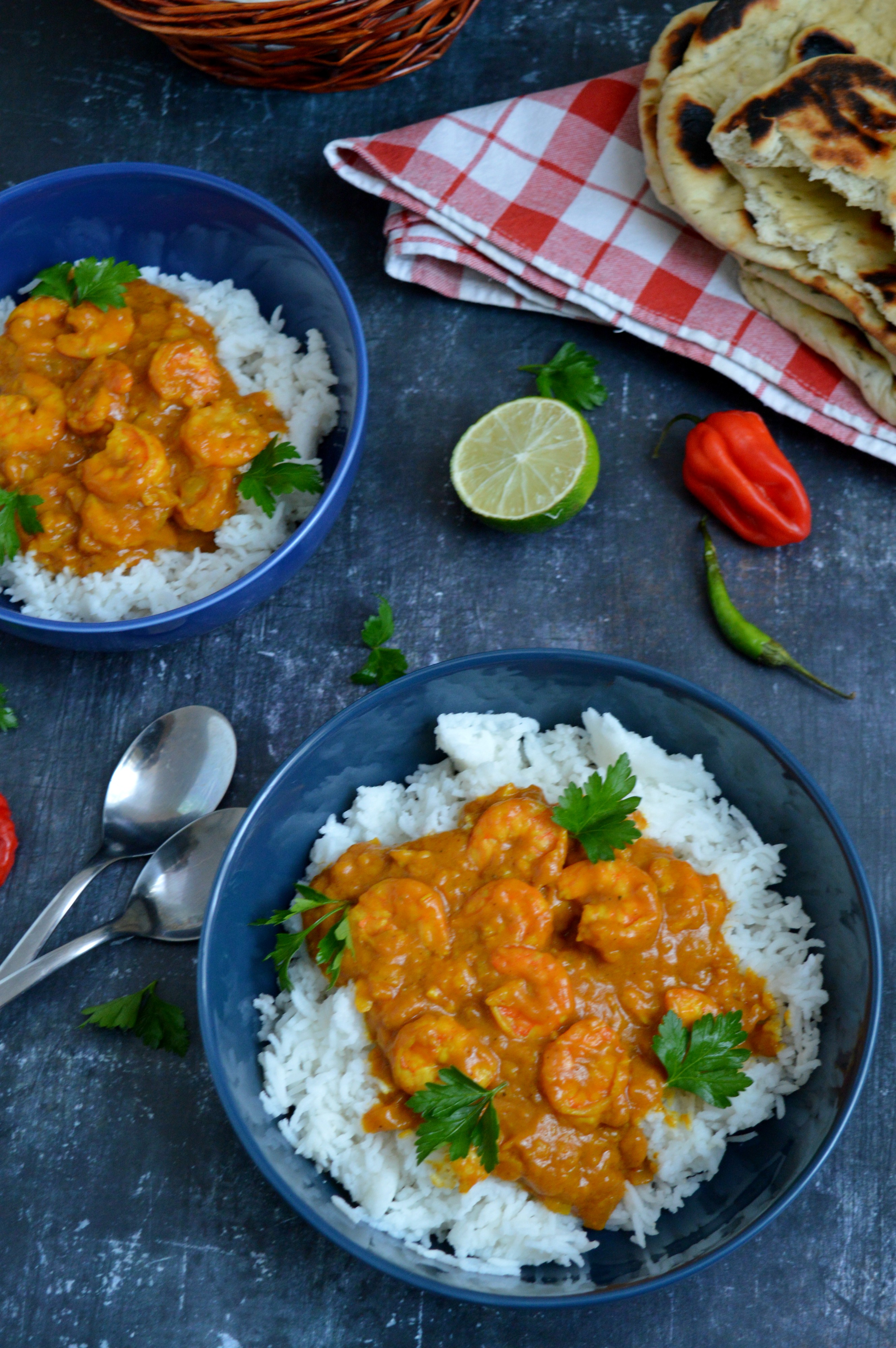Quick Prawn Curry