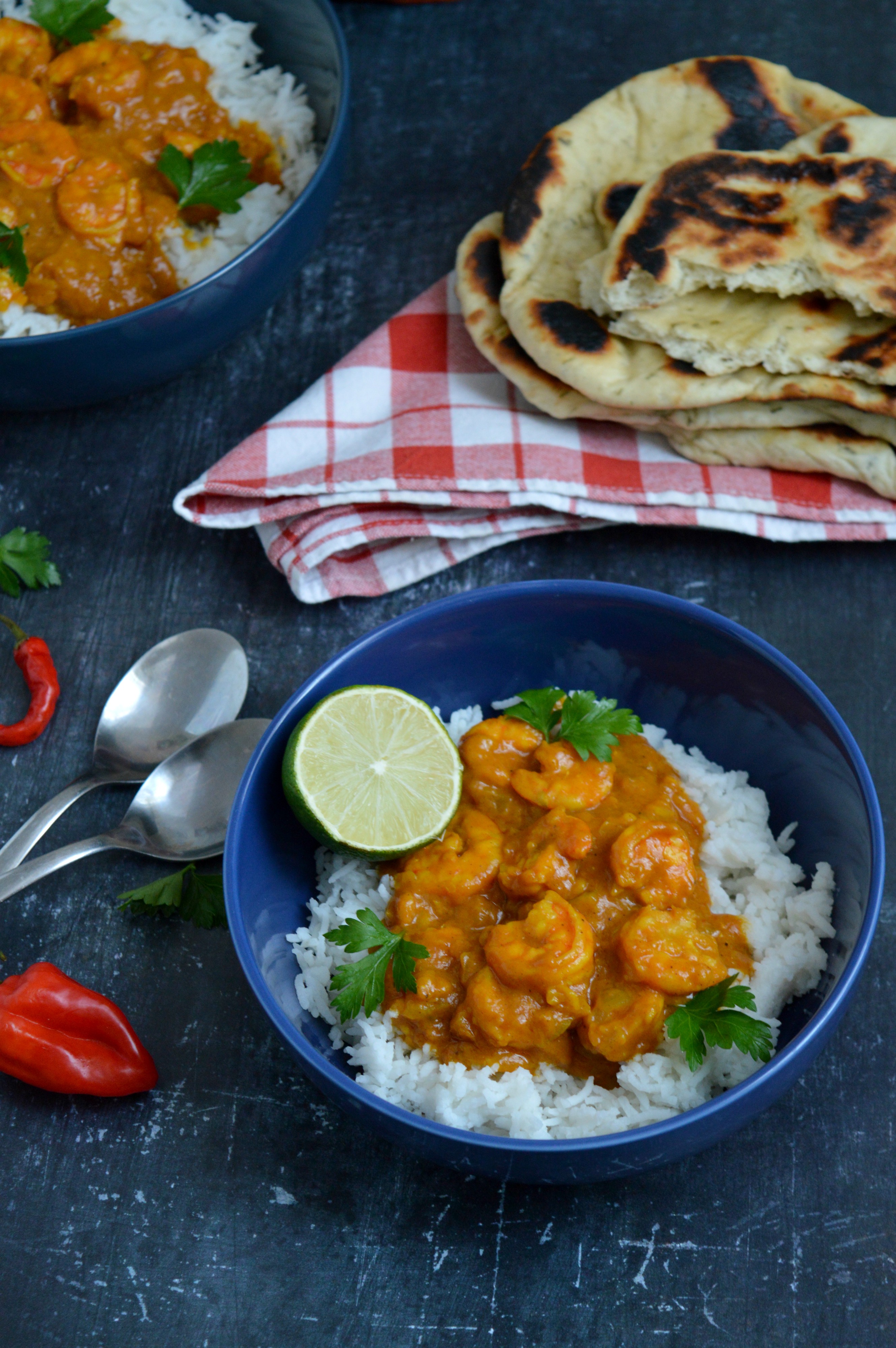 Quick Prawn Curry