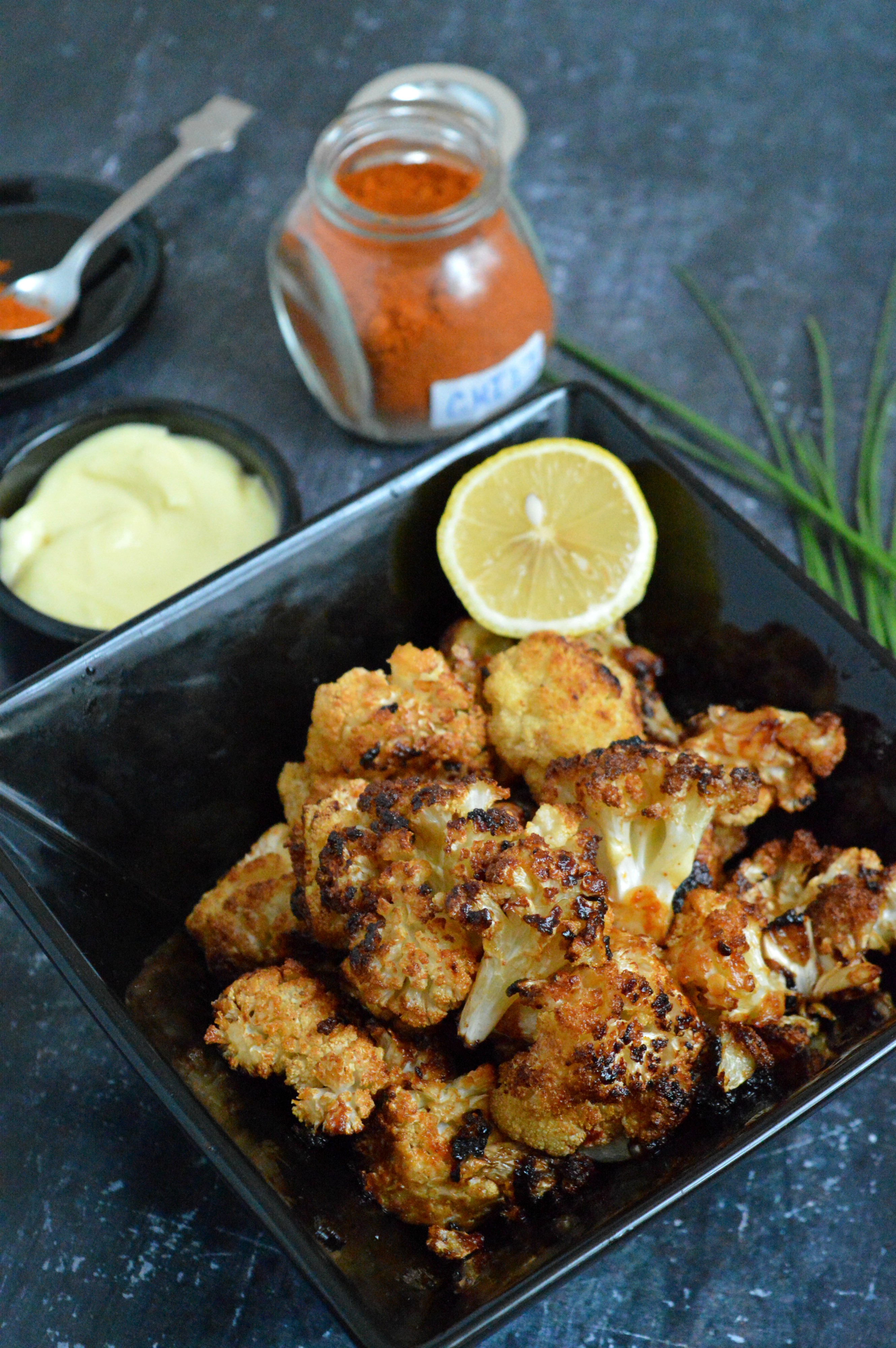 Hot & Spicy Cauliflower Bites