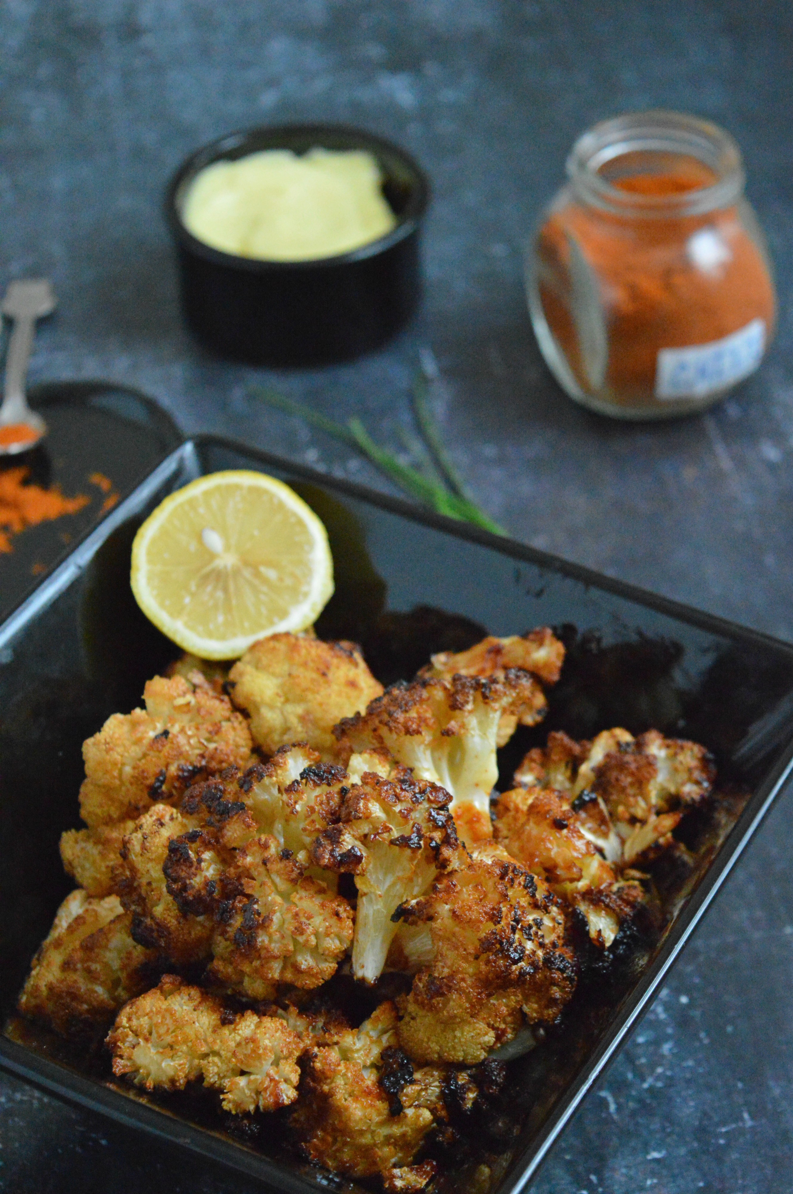 Hot & Spicy Cauliflower Bites 