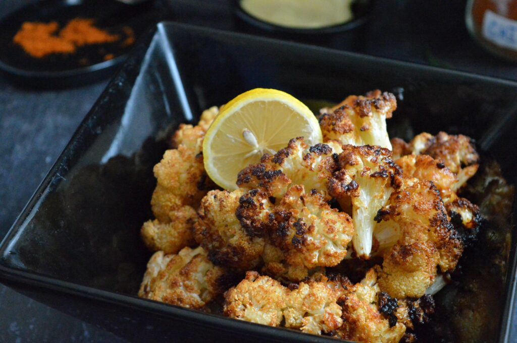 Hot & Spicy Cauliflower Bites