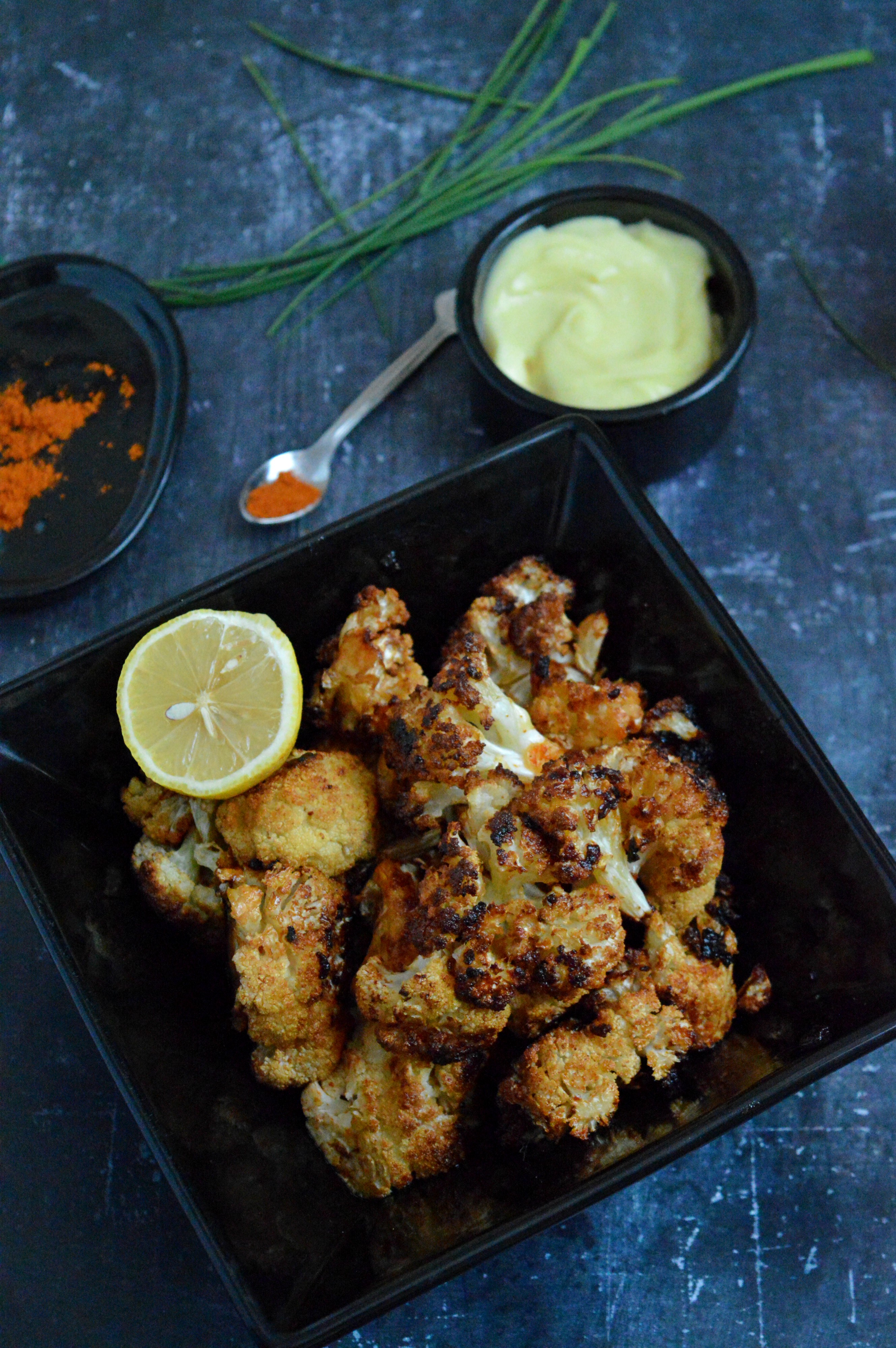 Hot & Spicy Cauliflower Bites
