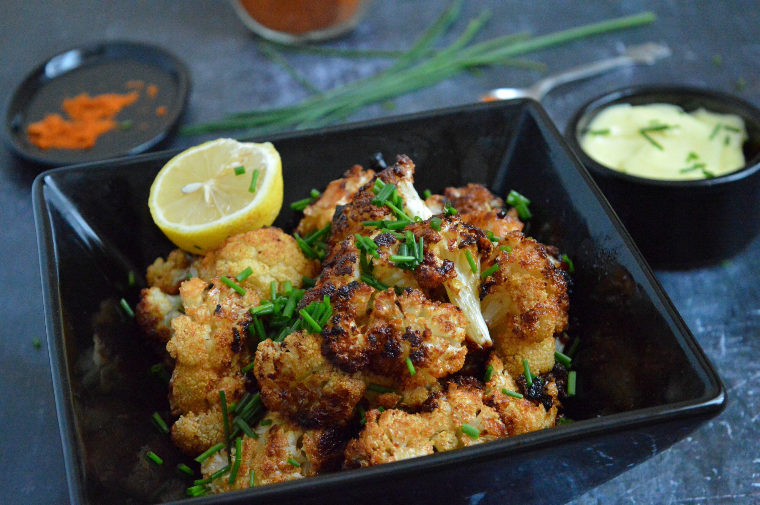 Hot & Spicy Cauliflower Bites