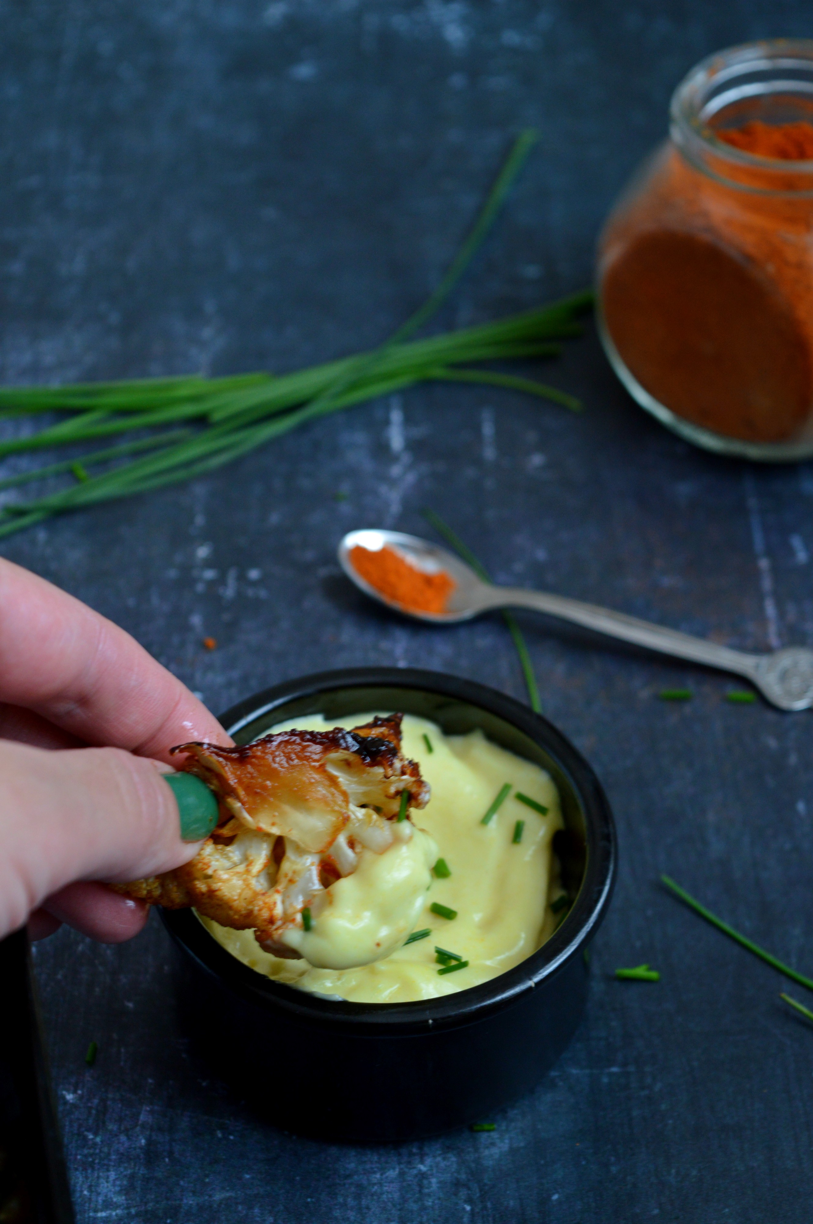 Hot & Spicy Cauliflower Bites