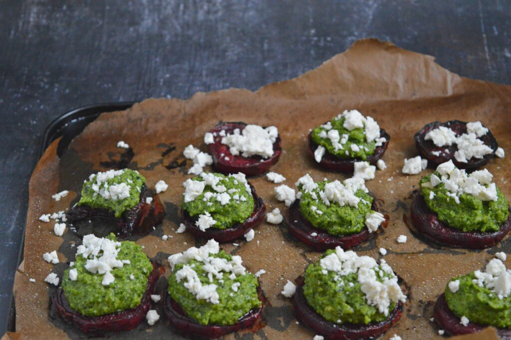 Beetroot Cavolo Nero Bites