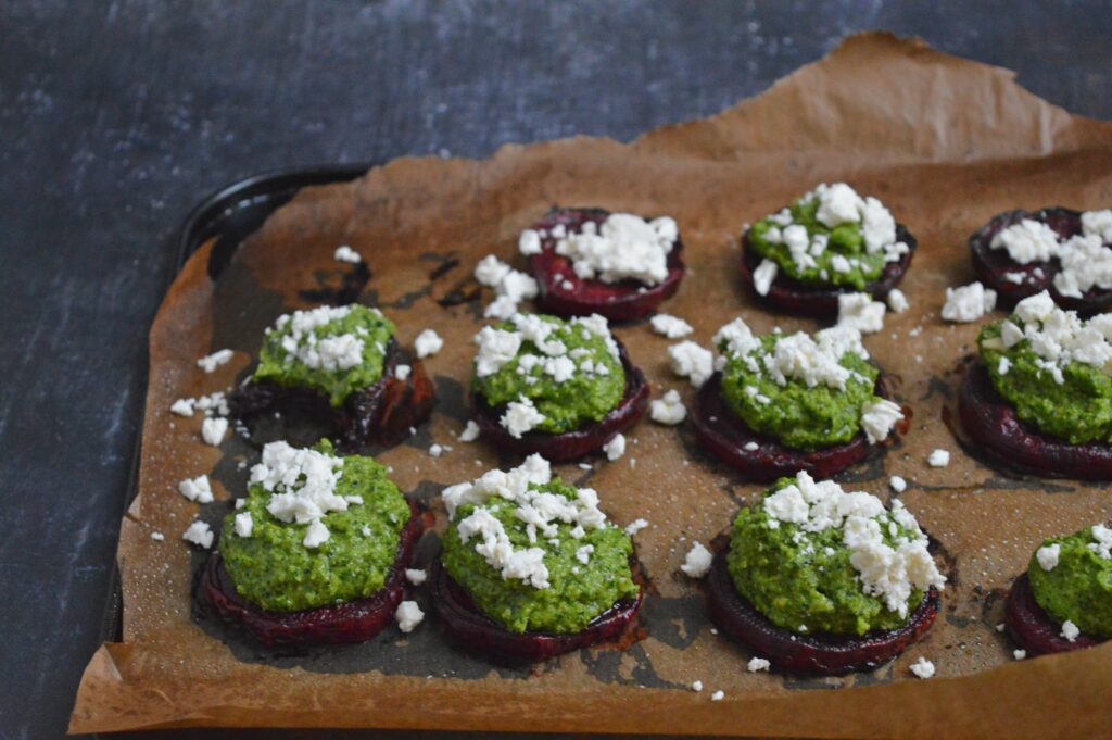 Beetroot Cavolo Nero Bites