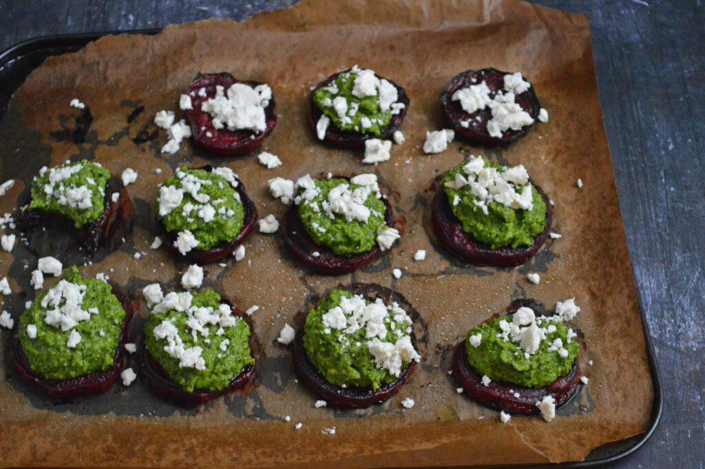 Beetroot Cavolo Nero Bites