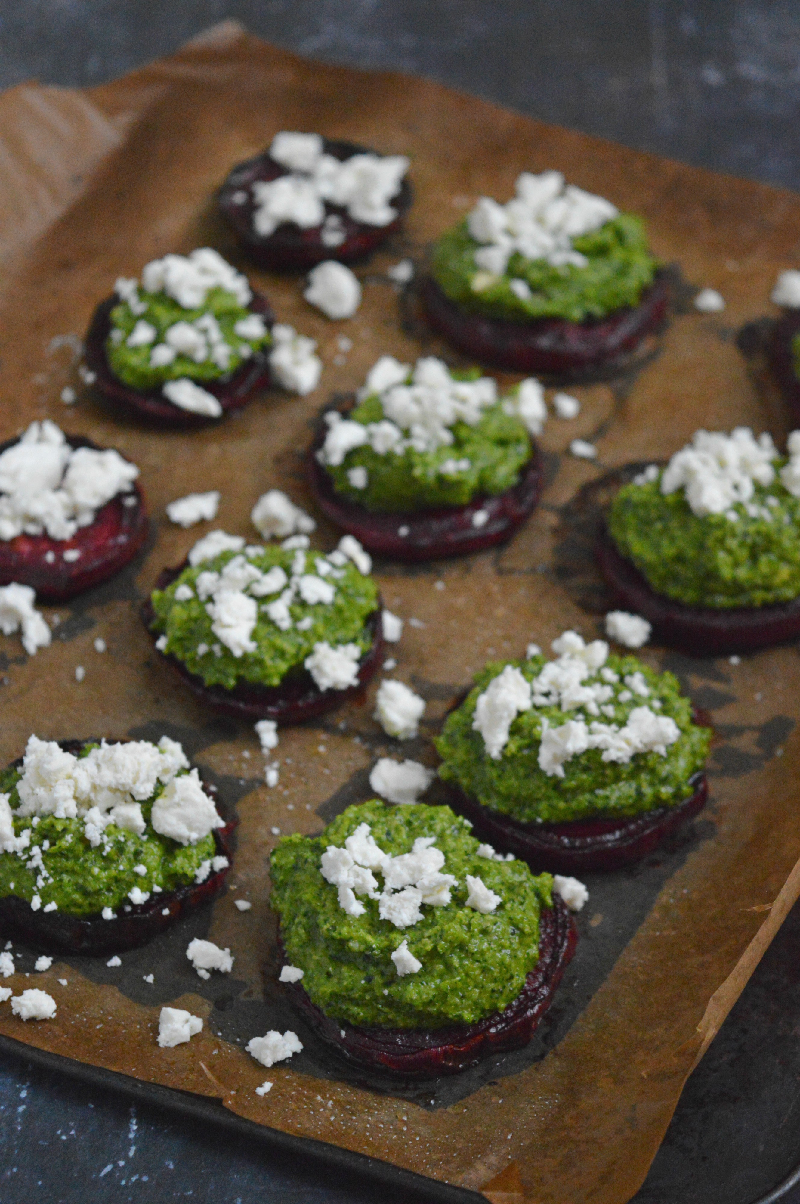 Beetroot Cavolo Nero Bites