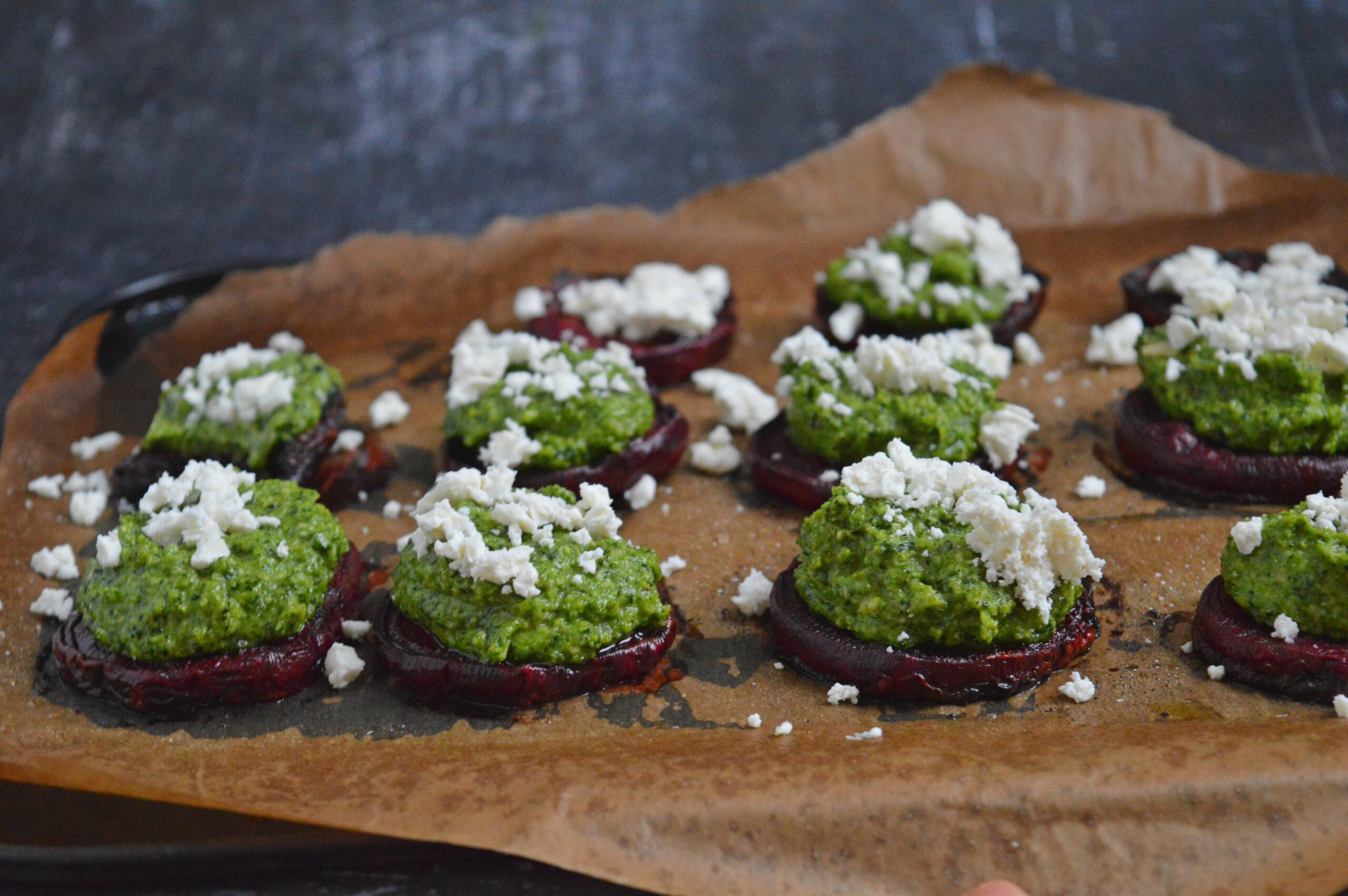 Beetroot Cavolo Nero Bites