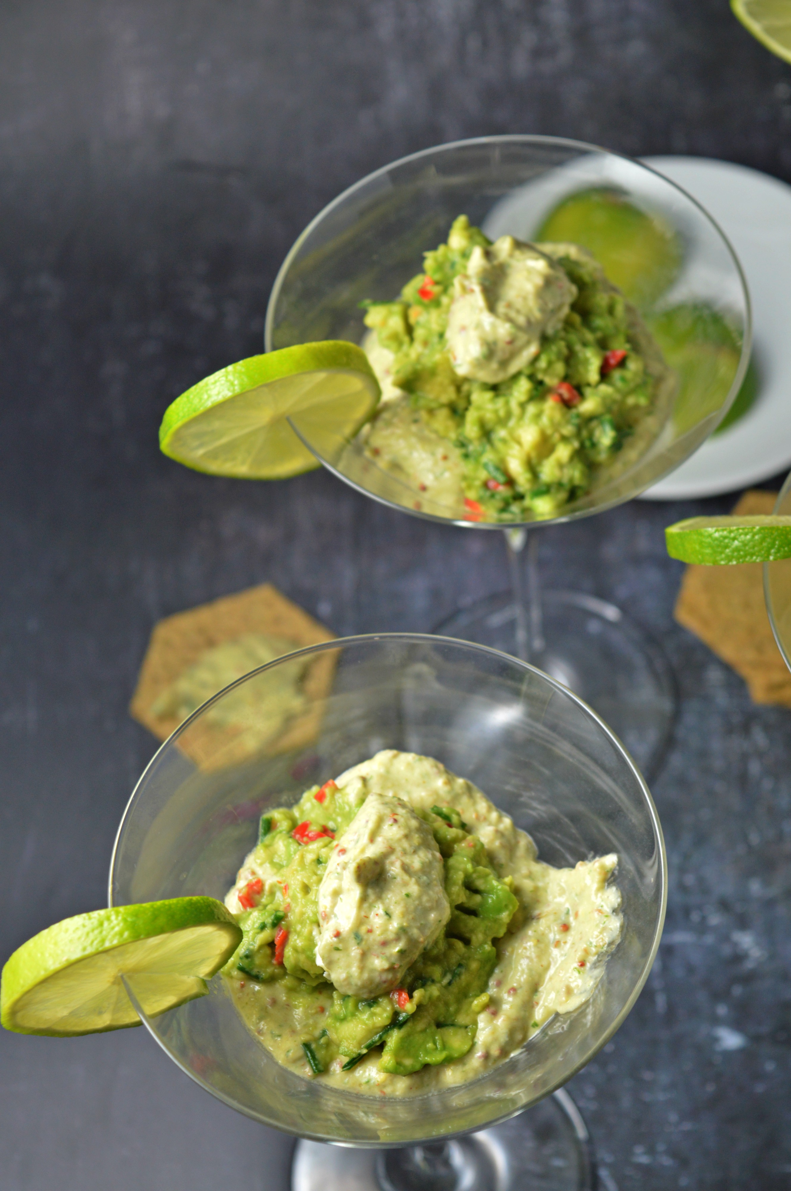 Smoked Salmon Mousse with Spicy Avocado