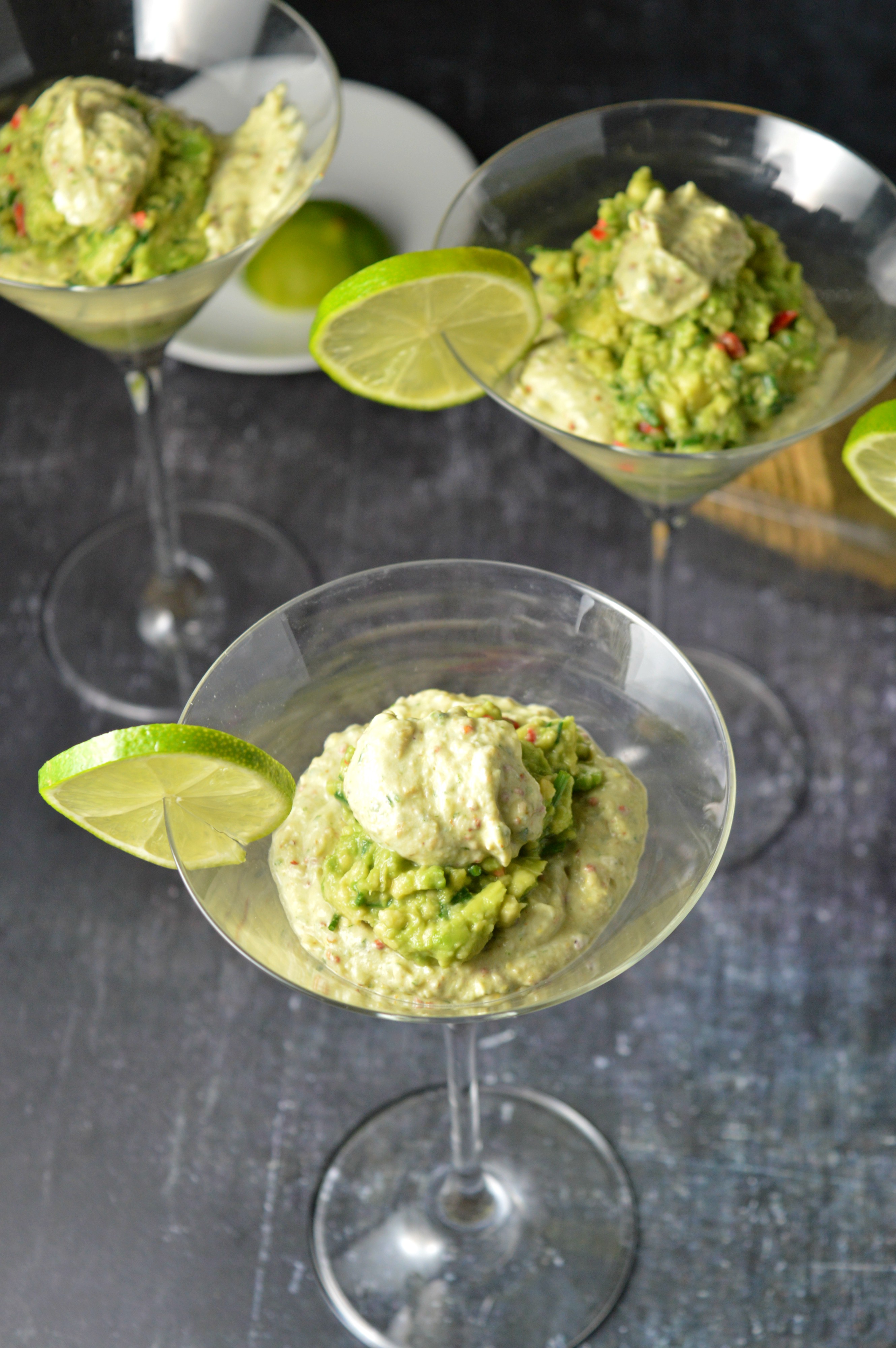 Smoked Salmon Mousse with Spicy Avocado