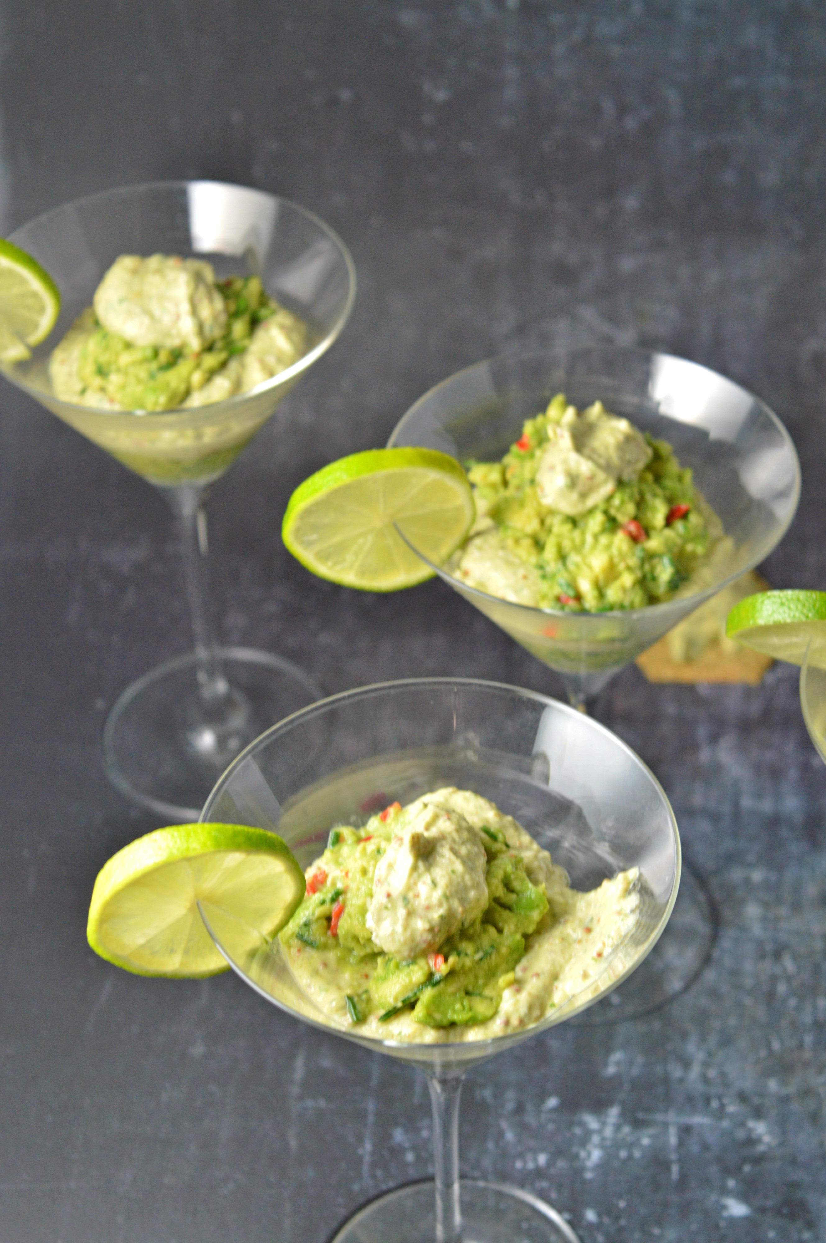 Smoked Salmo Mousse with Spicy Avocado