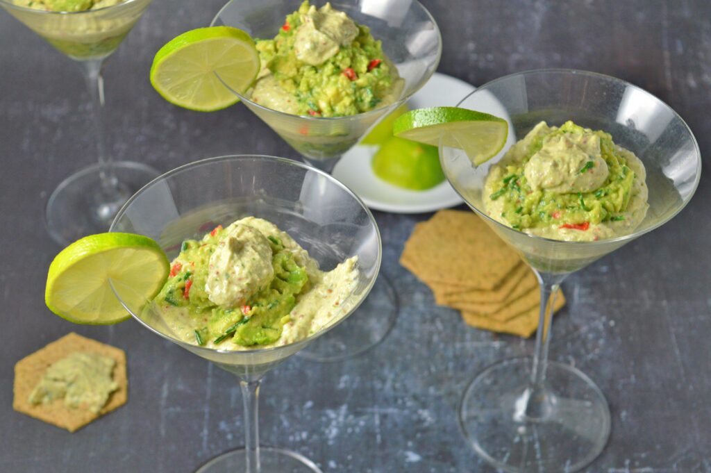 Smoked Salmon Mousse with Spicy Avocado