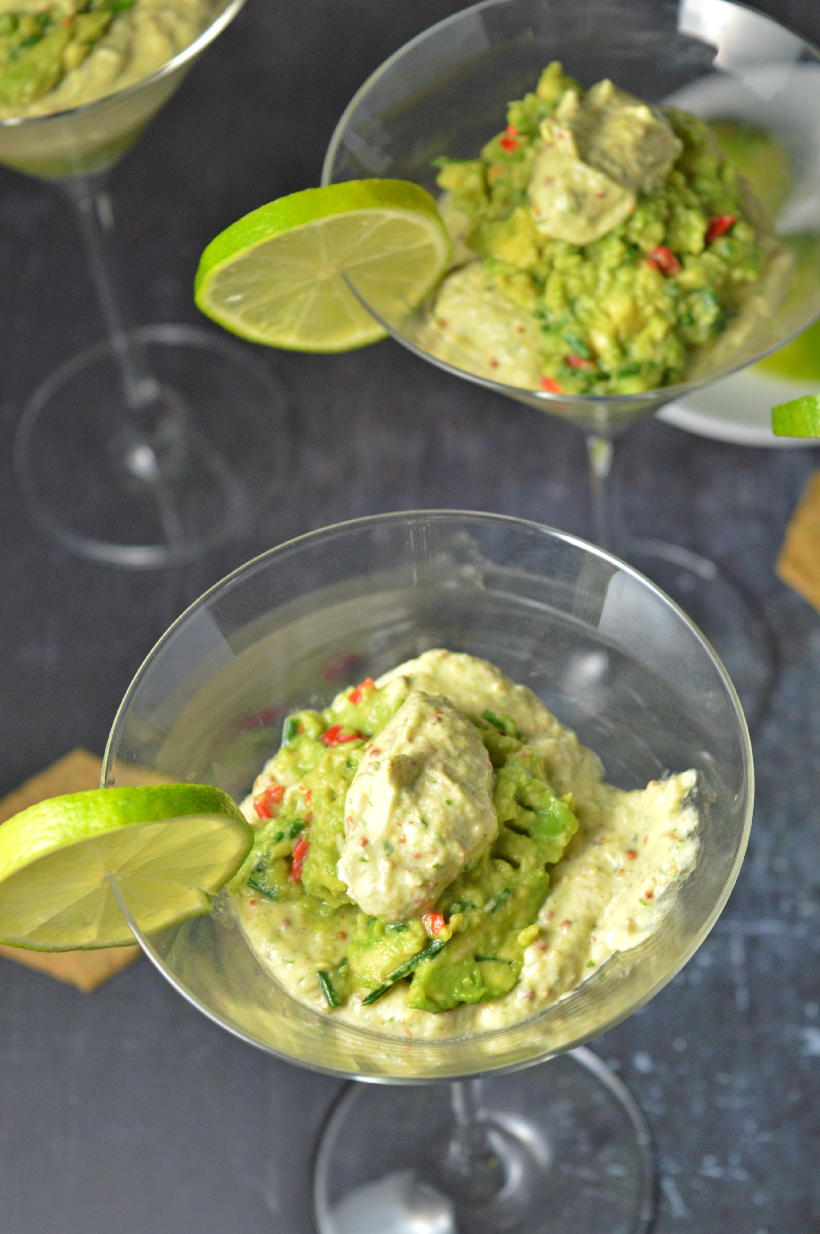 Smoked Salmon Mousse with Spicy Avocado