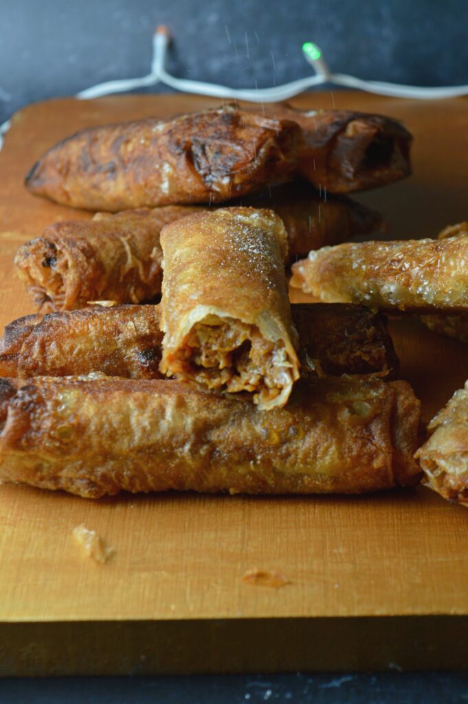 Crispy Pumpkin Pie Parcels