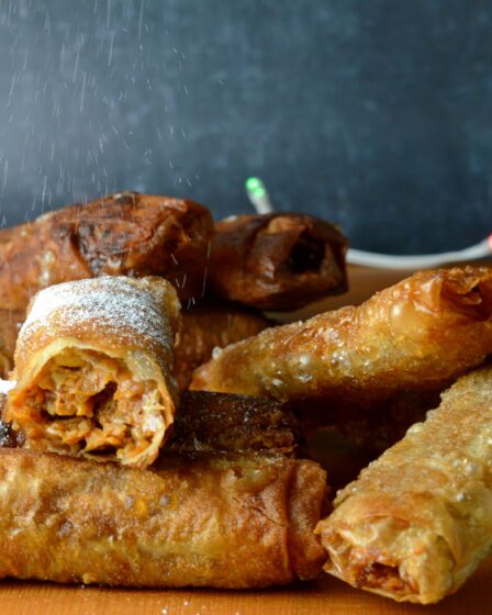Crispy Pumpkin Pie Parcels