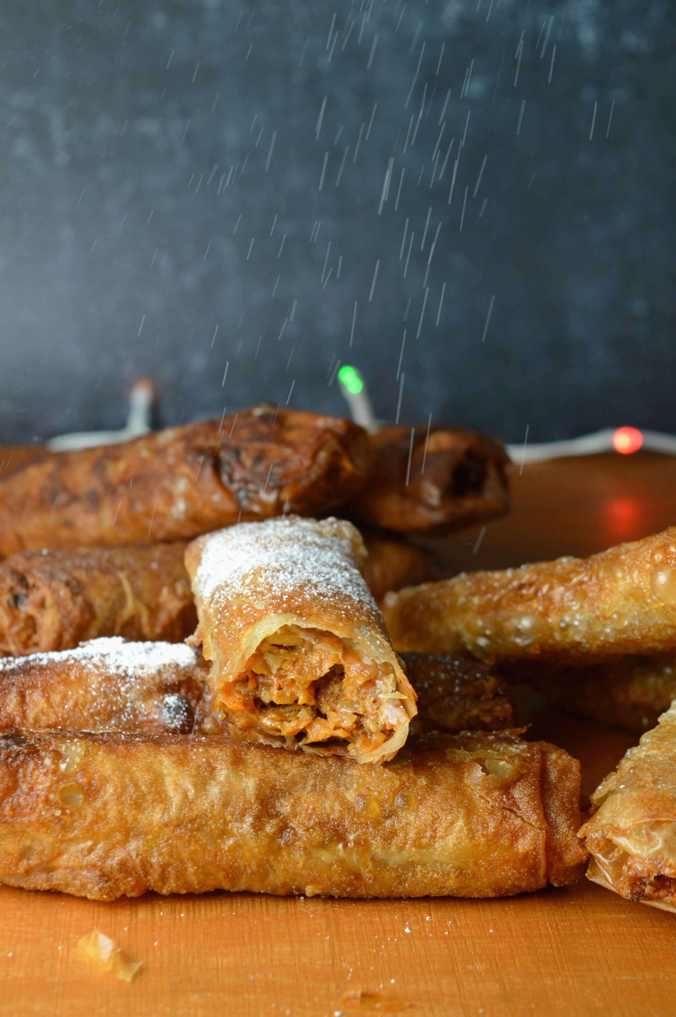 Crispy Pumpkin Pie Parcels