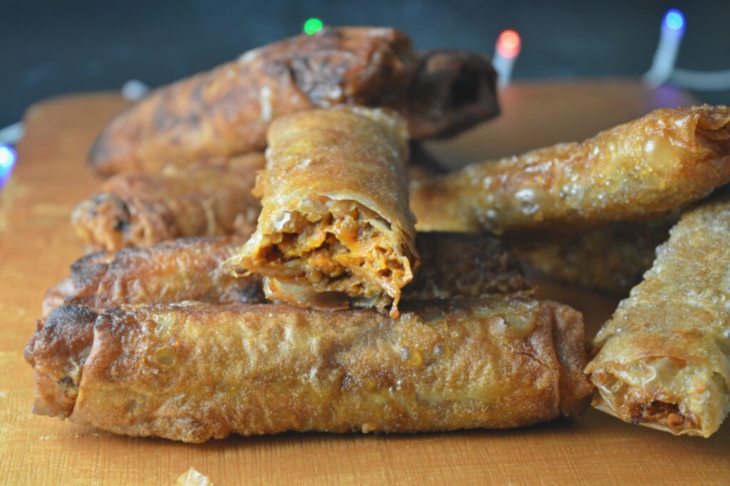 Crispy Pumpkin Pie Parcels
