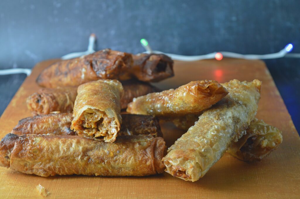 Crispy Pumpkin Pie Parcels