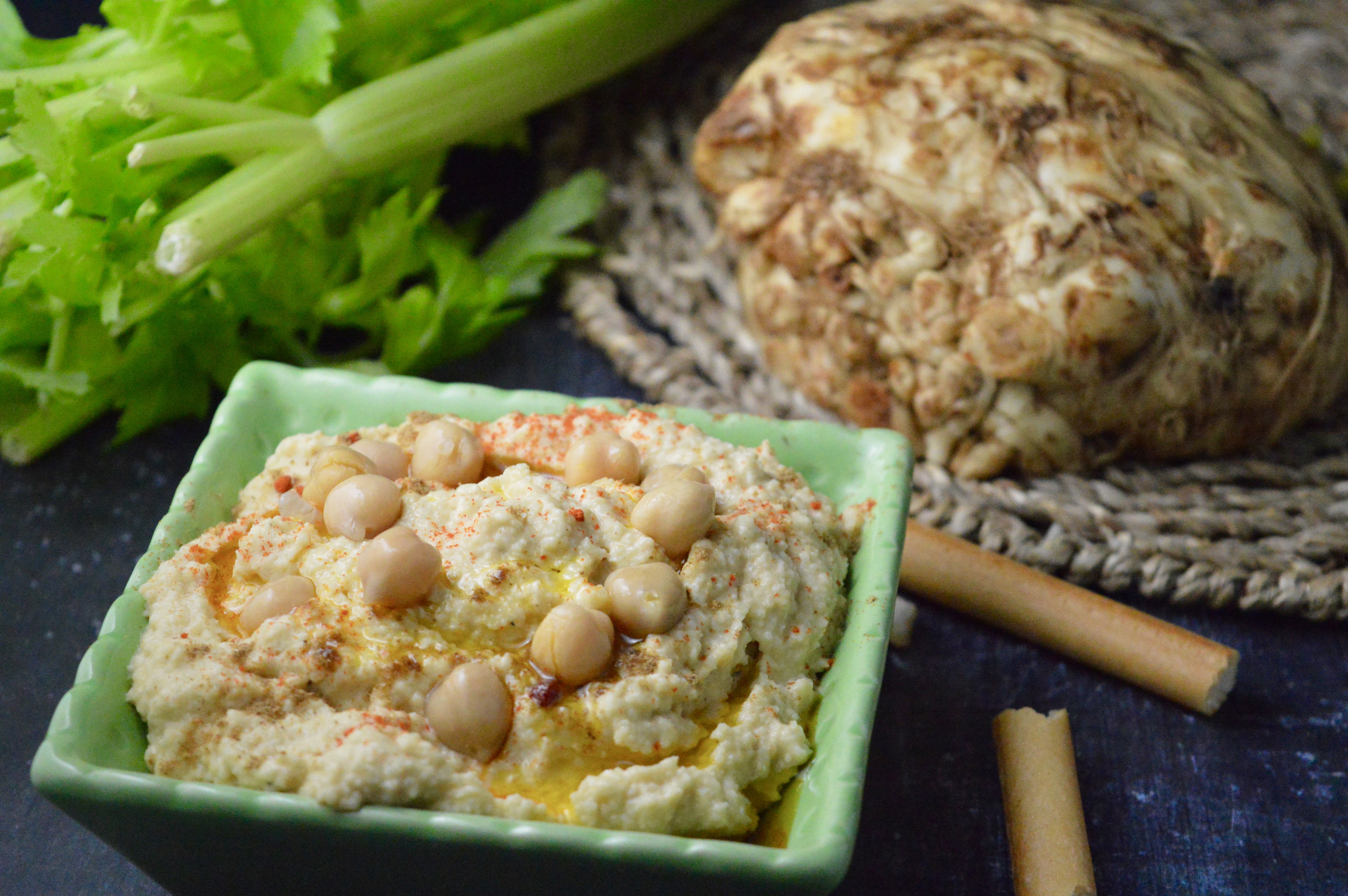Roasted Celeriac Hummus