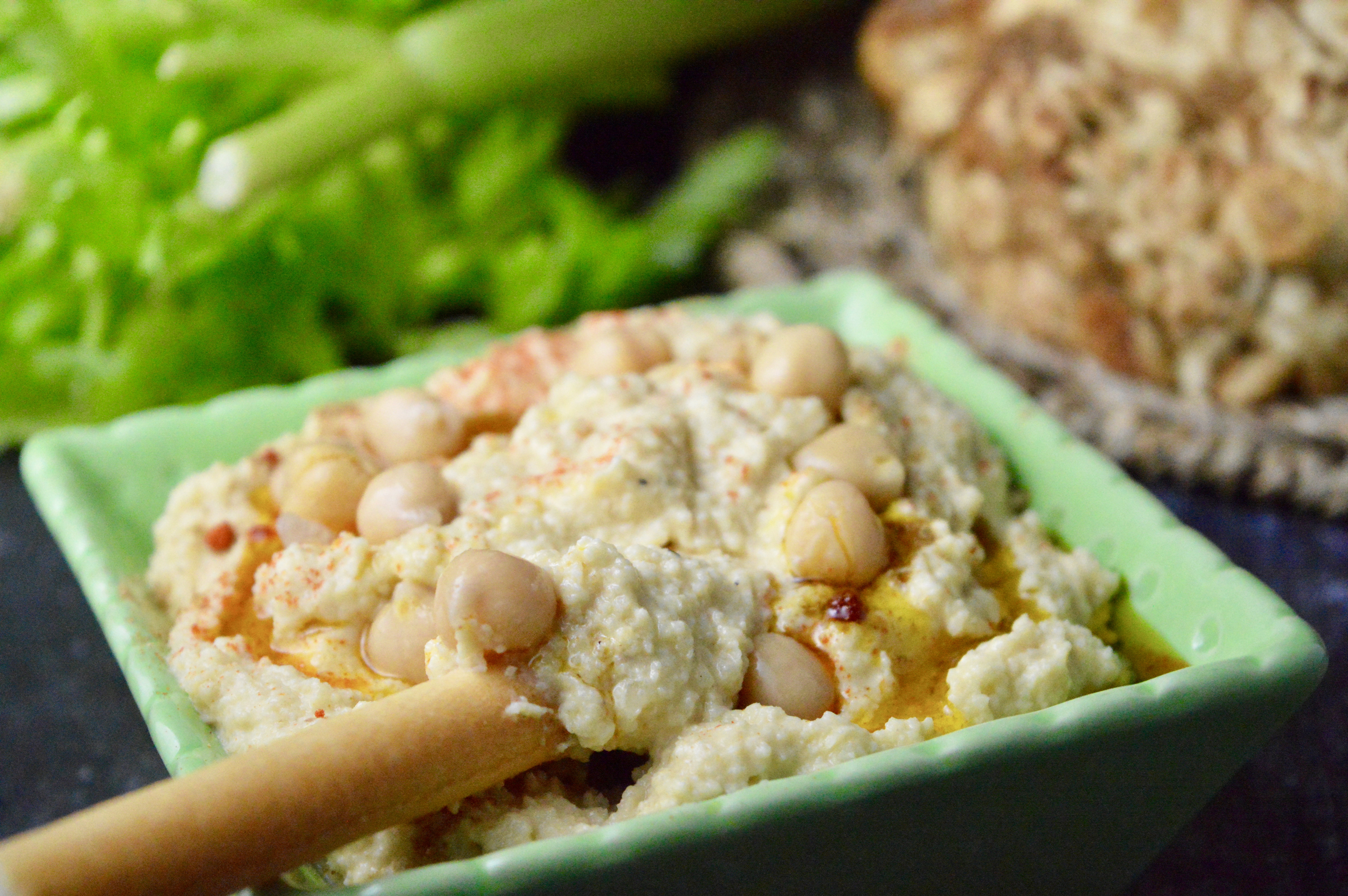 Roasted Celeriac Hummus