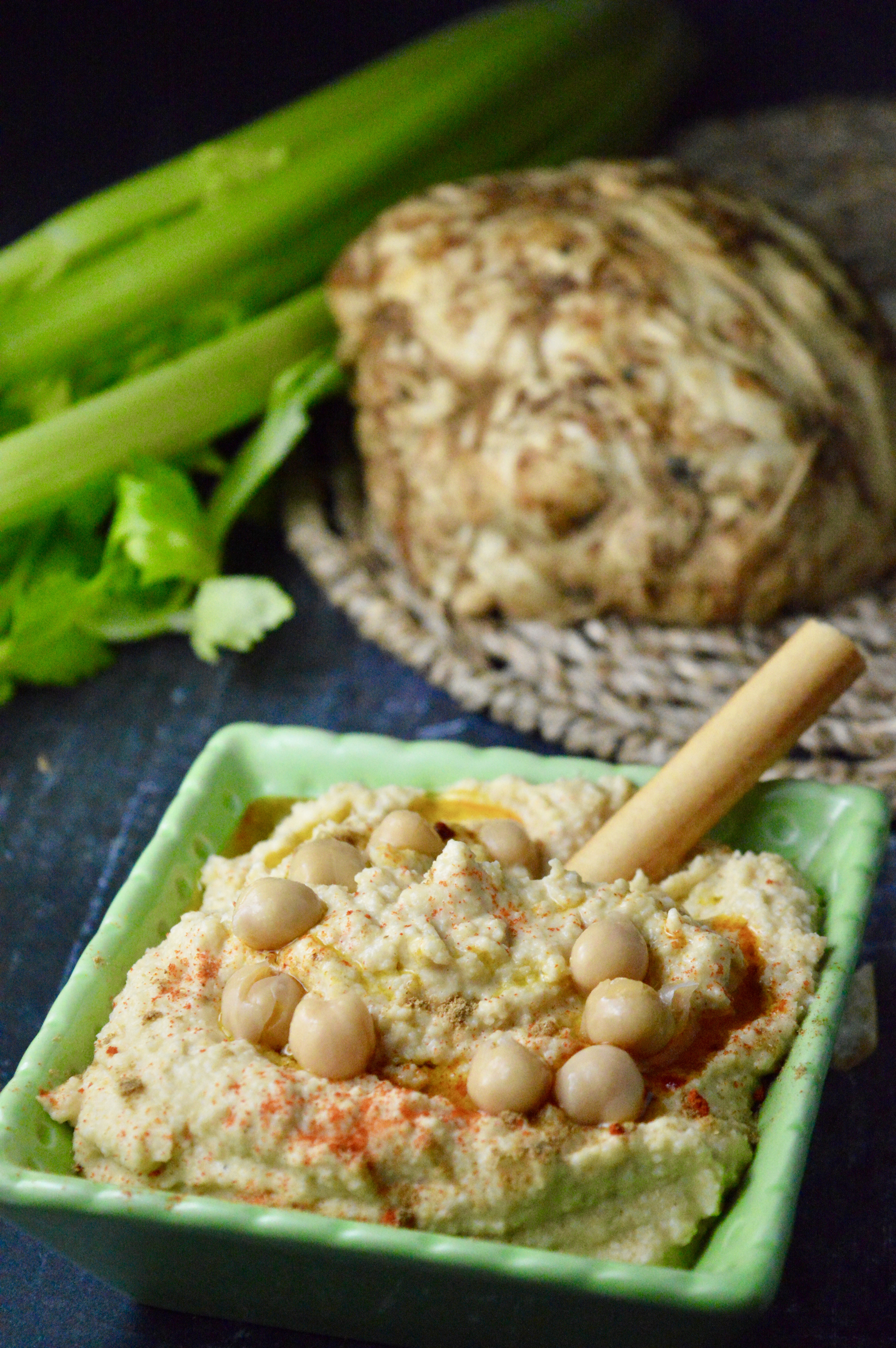Roasted Celeriac Hummus