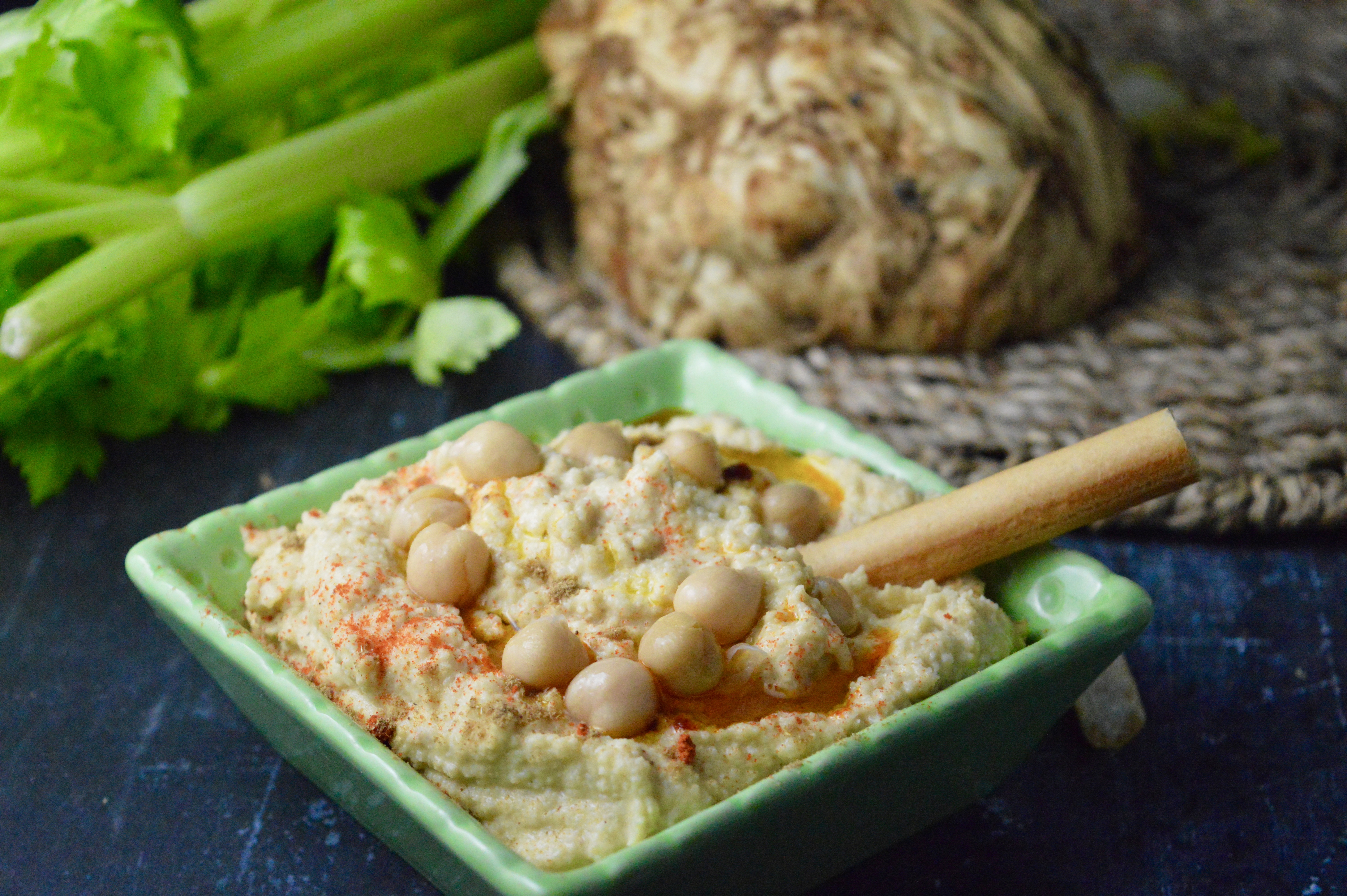 Roasted Celeriac Hummus