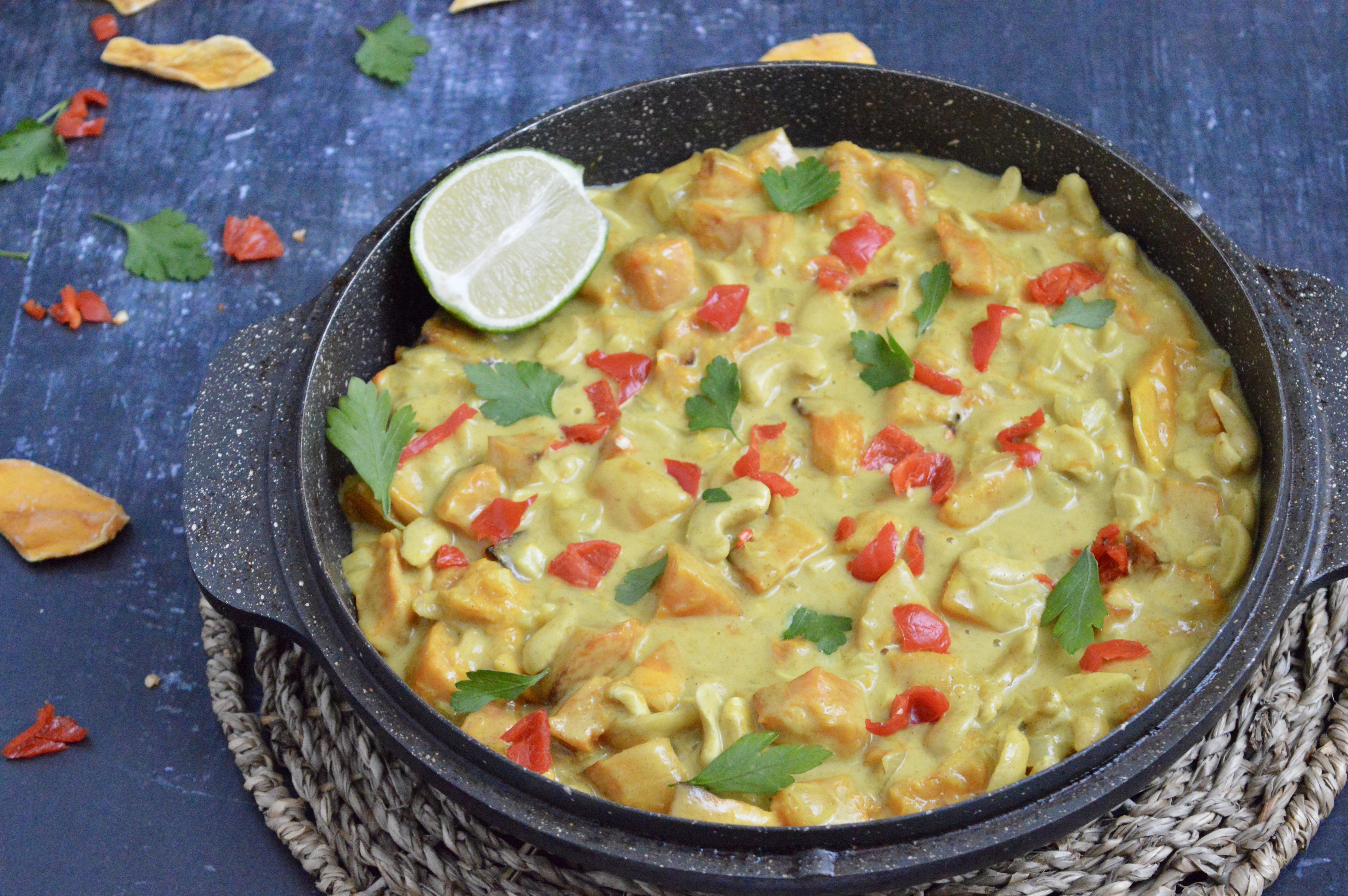 Butternut Squash & Cashew Curry