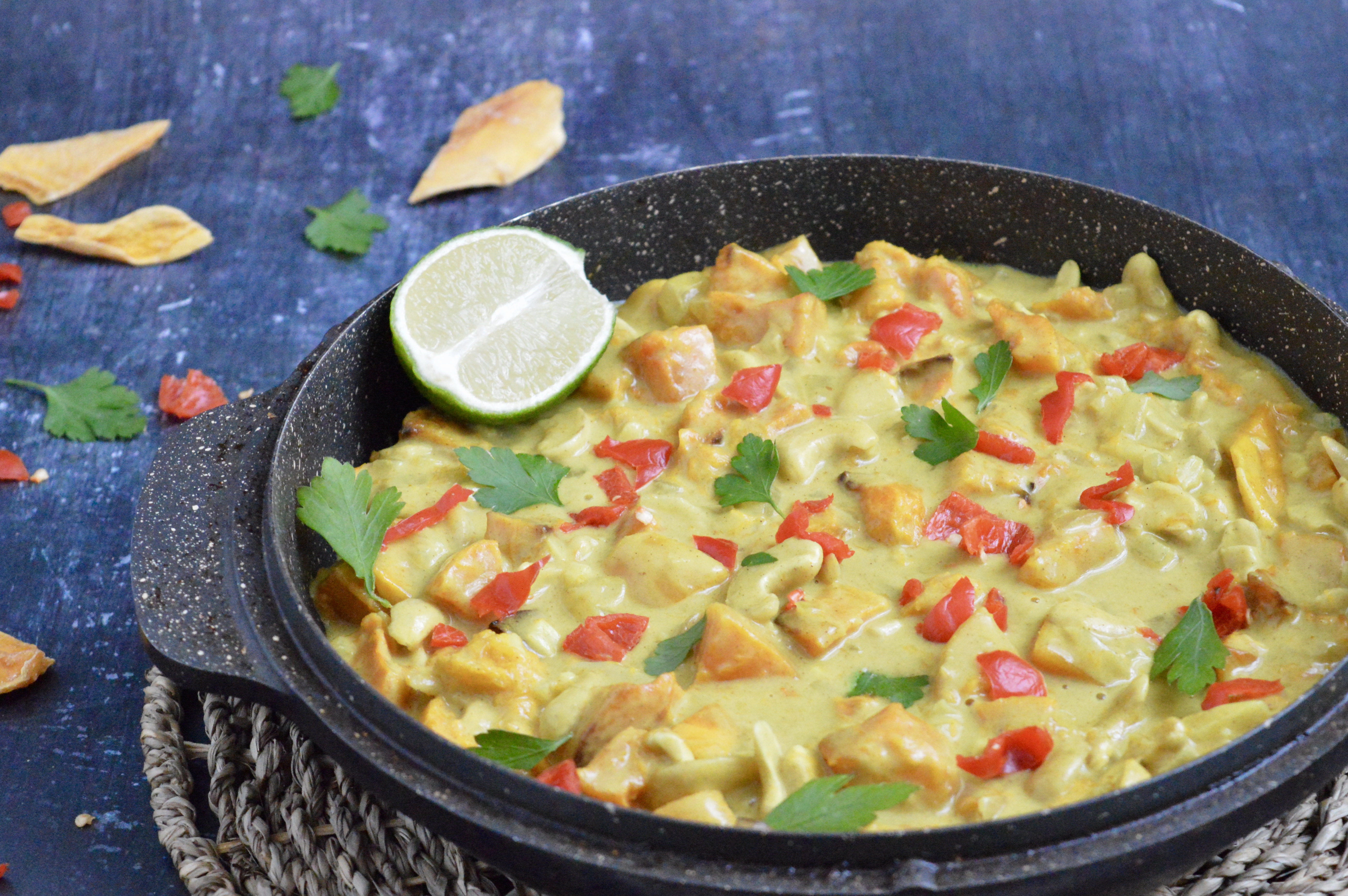 Butternut Squash & Cashew Curry