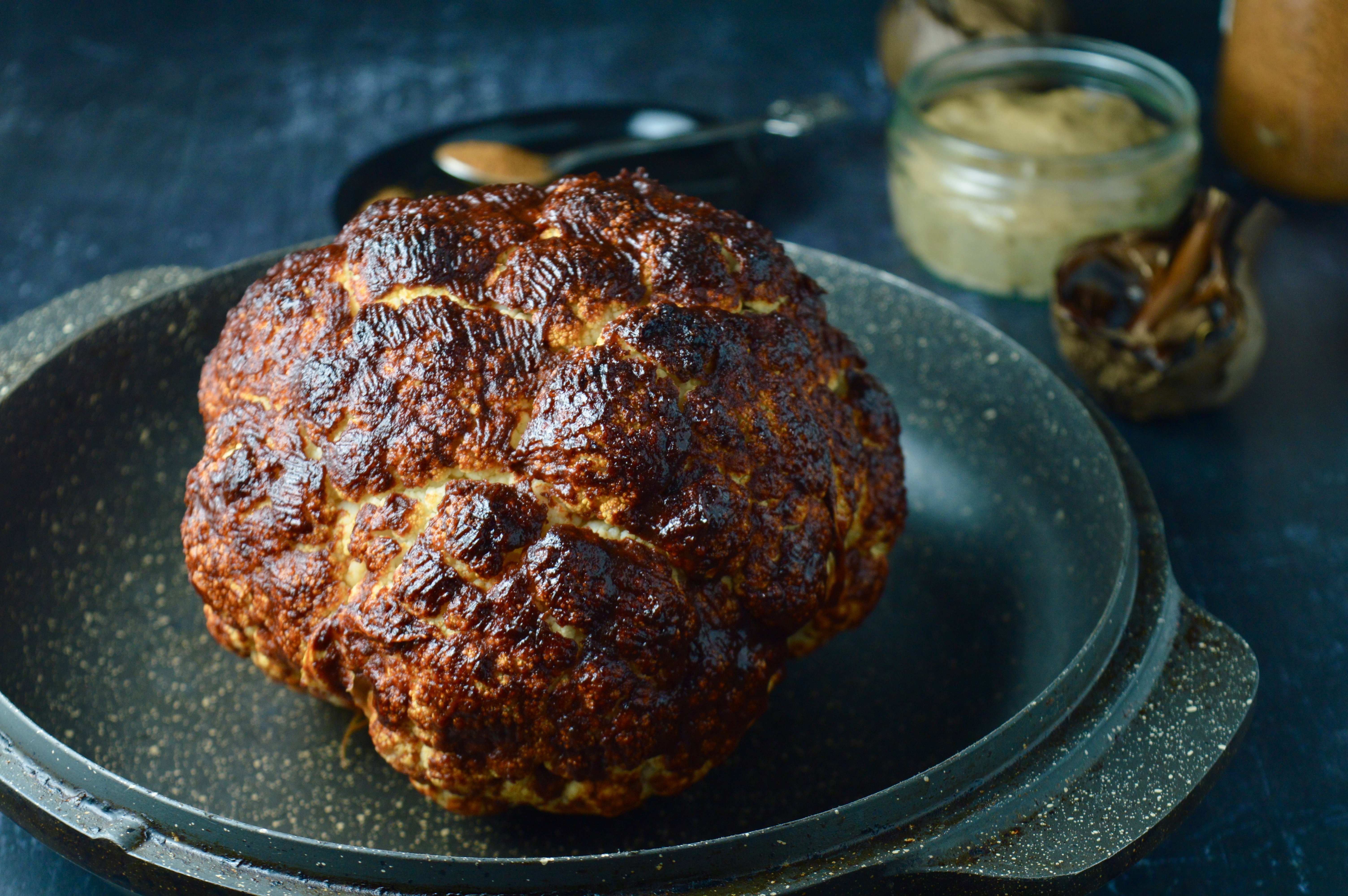 Harrisa Roasted Cauliflower