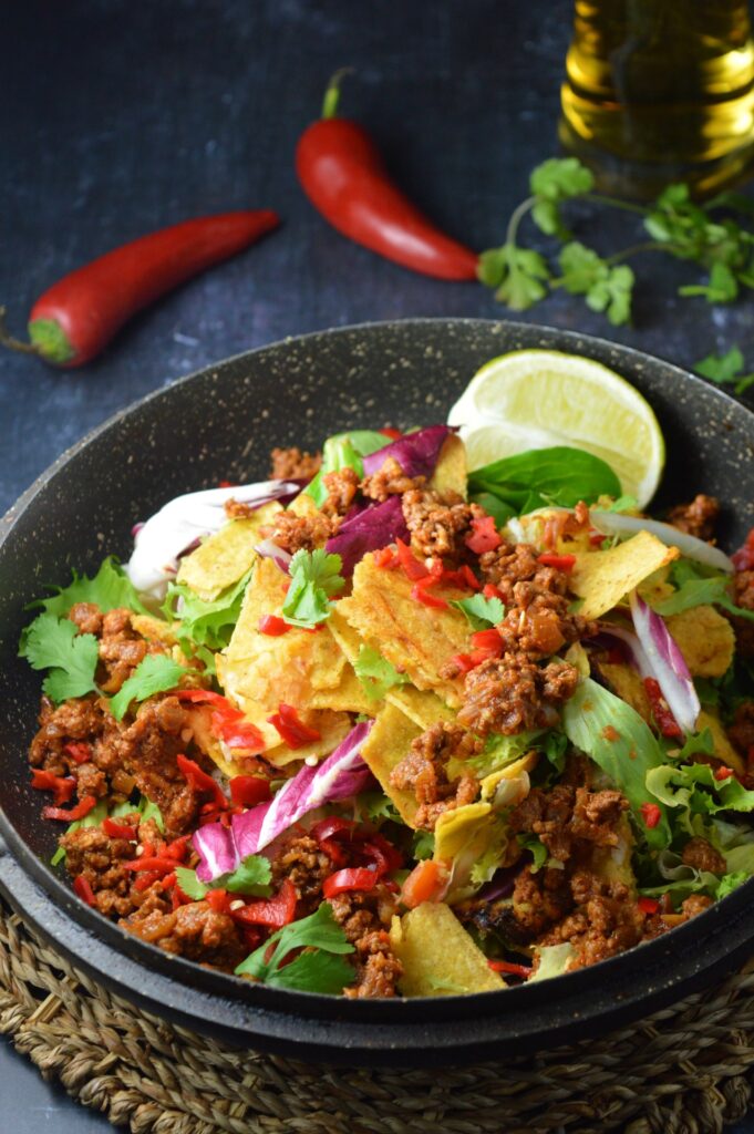 Loaded Nachos Salad