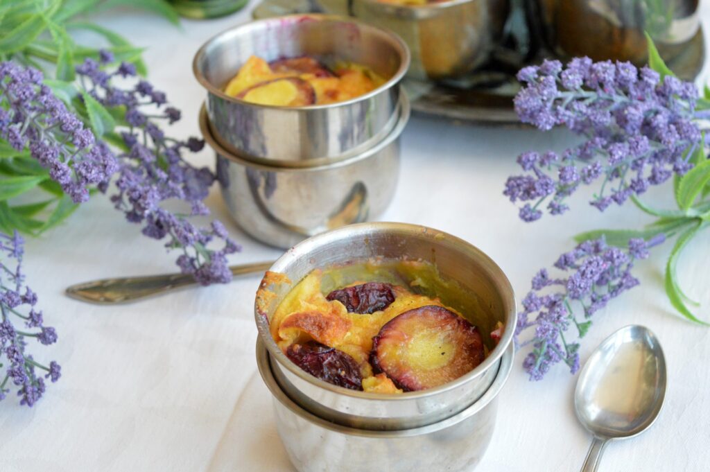 Easy Plum Clafoutis