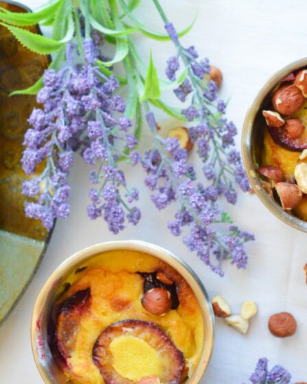 Easy Plum Clafoutis