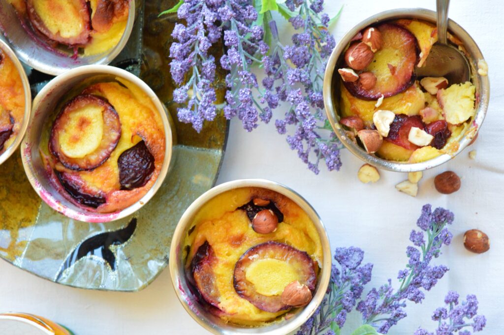 Easy Plum Clafoutis